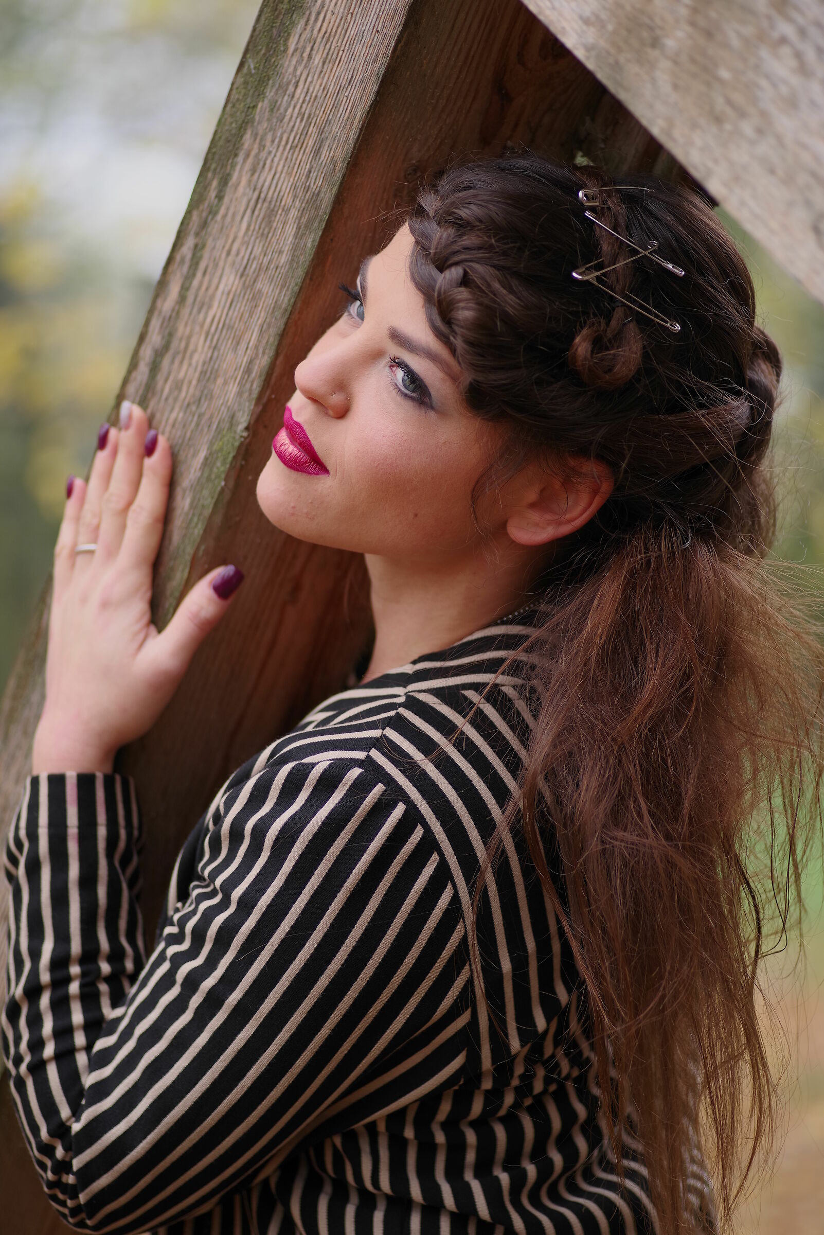 Portrait in the morning