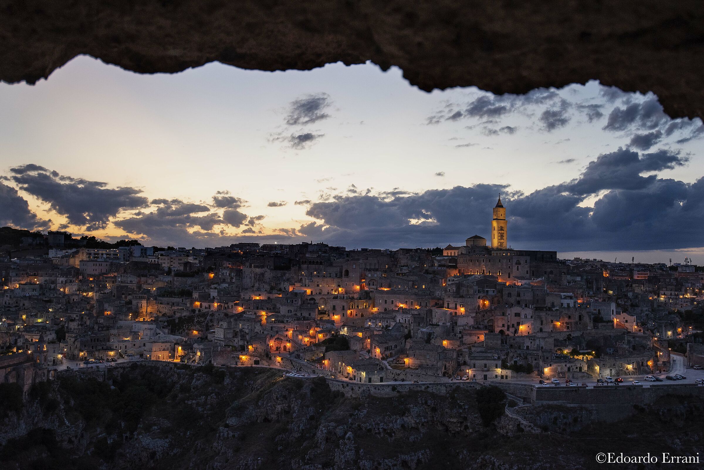 Sunset in Matera