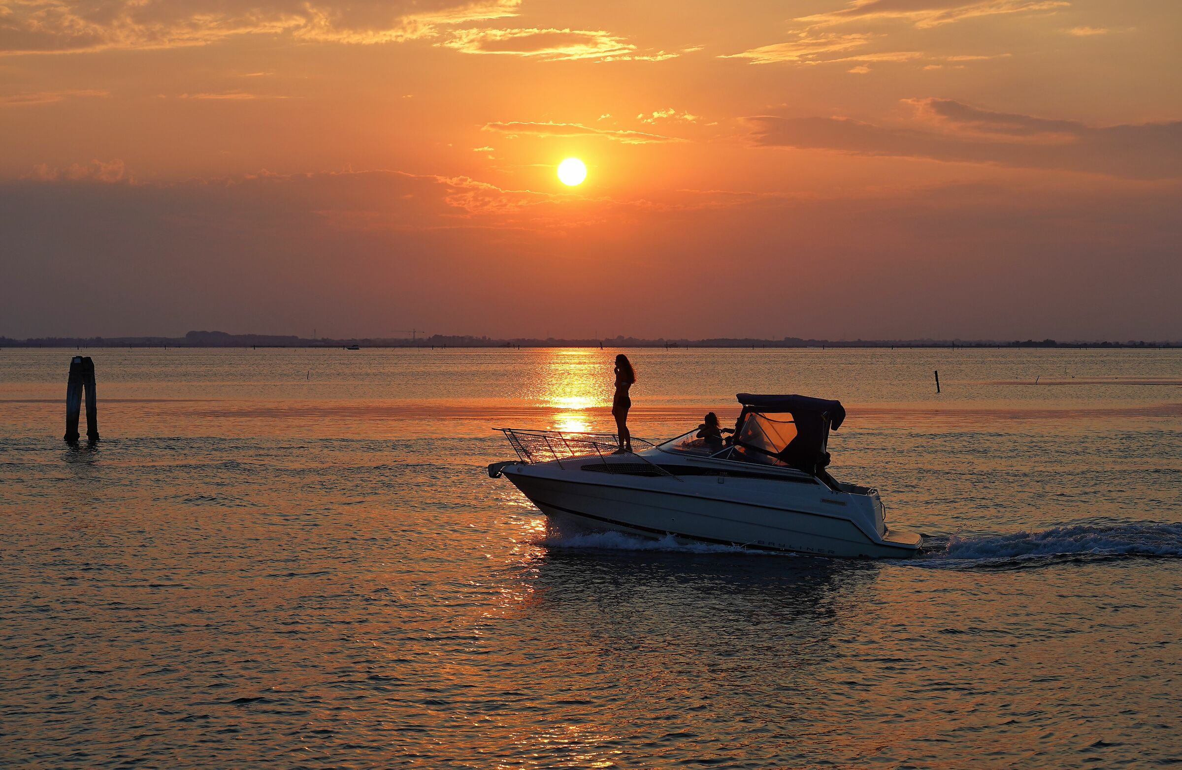 Godersi un tramonto.