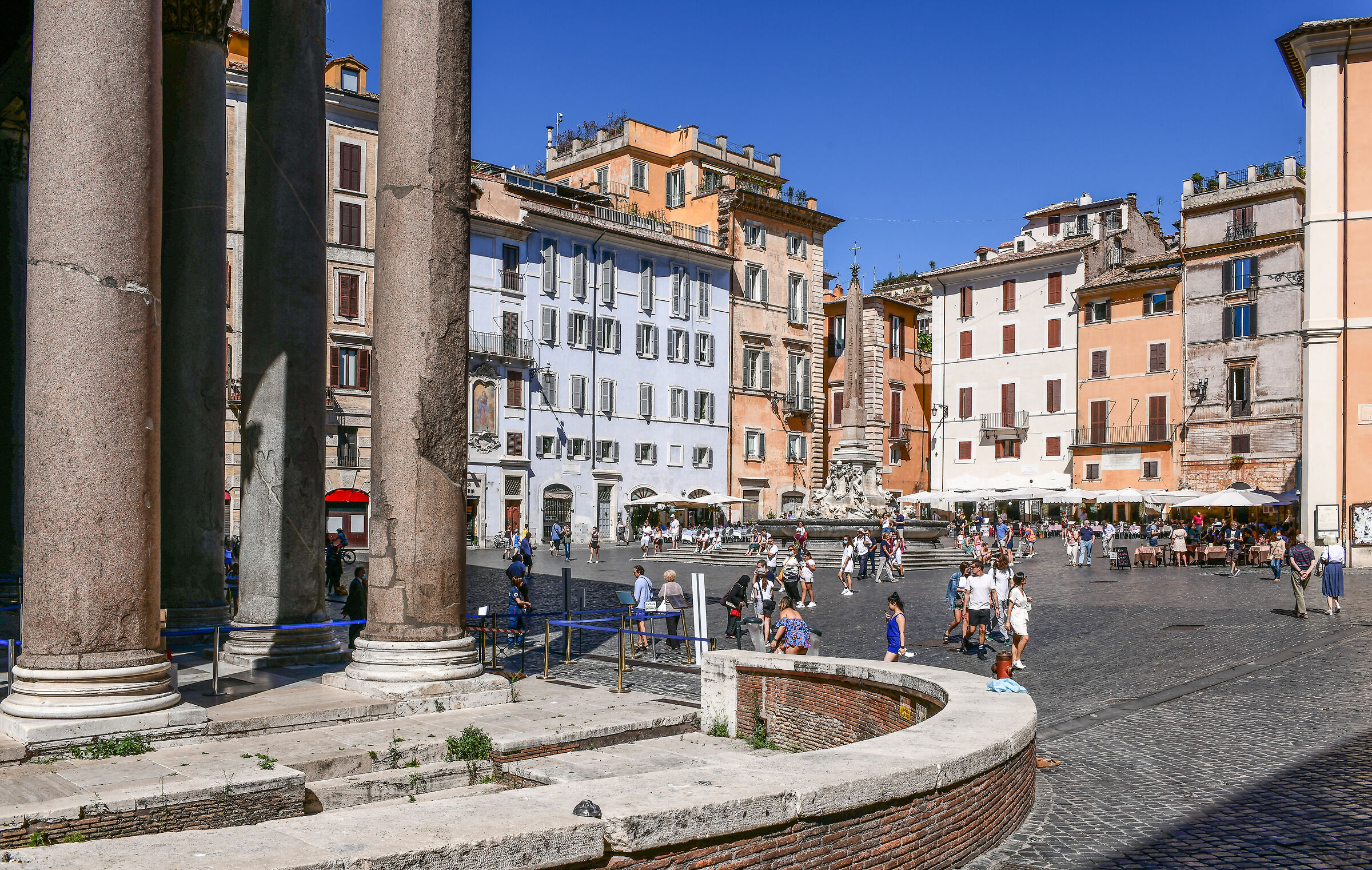 Rome-Al Pantheon in Covid time