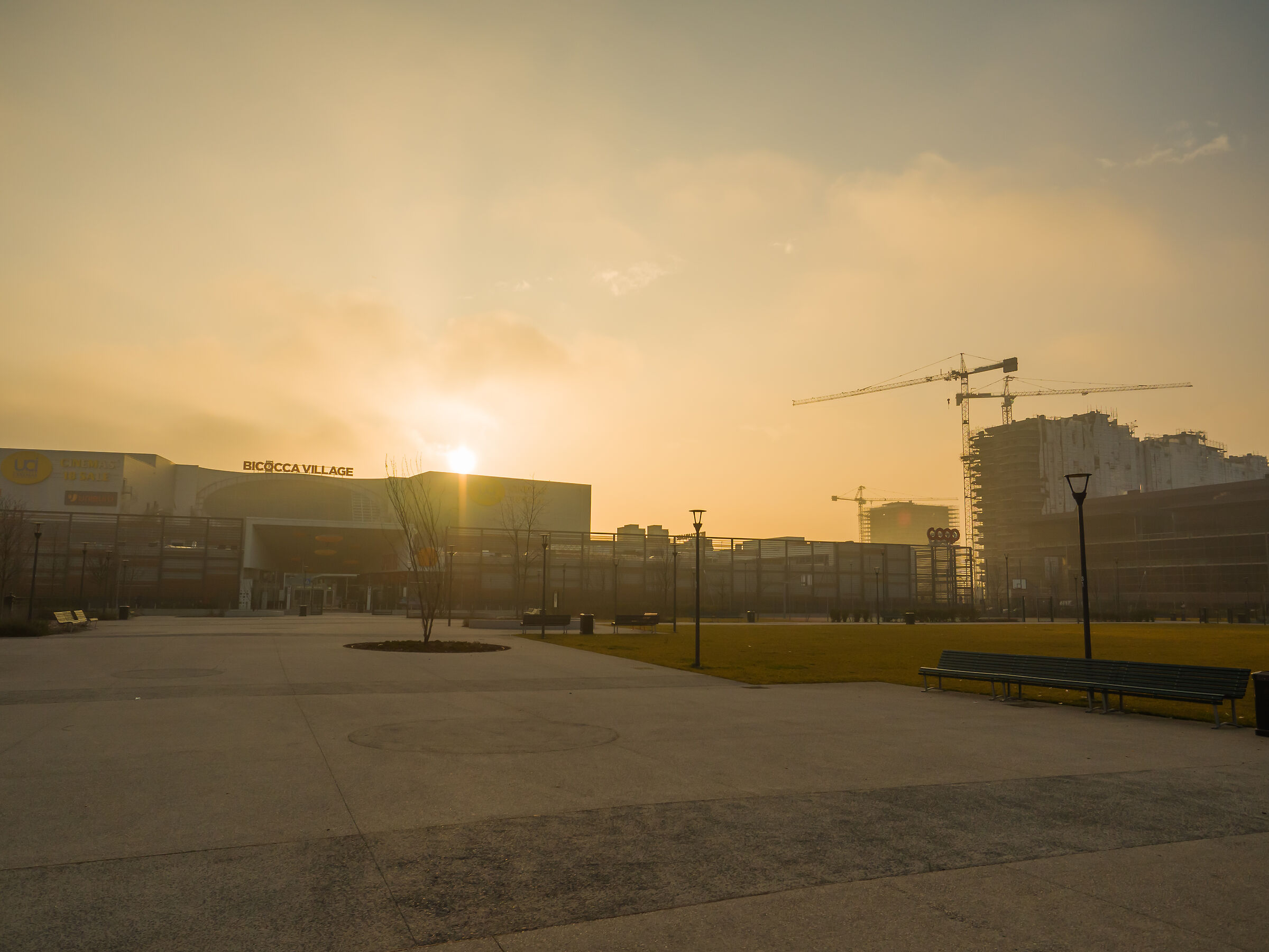 Milan a bit post-apocalyptic