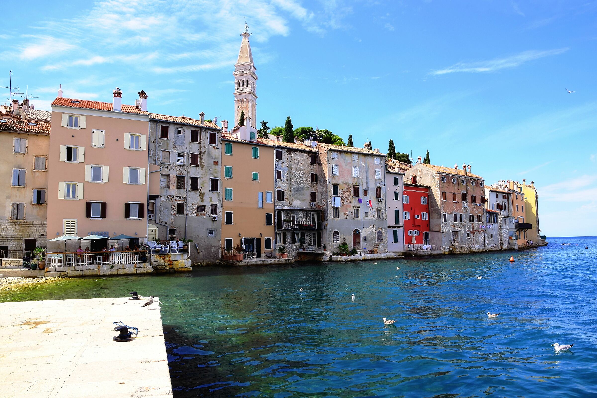 Rovinj dal molo