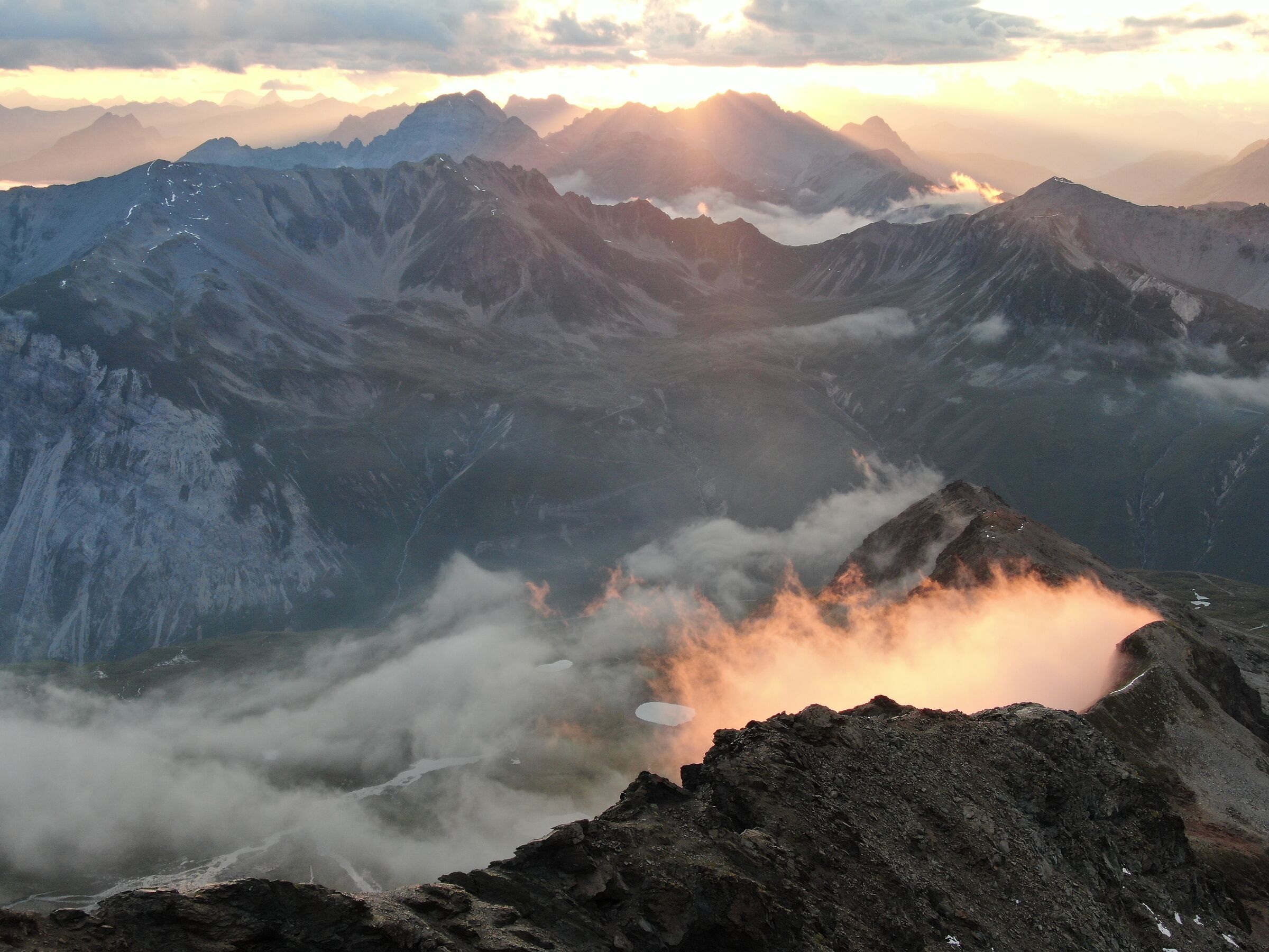 SUNSET SCORLUZZO STELVIO