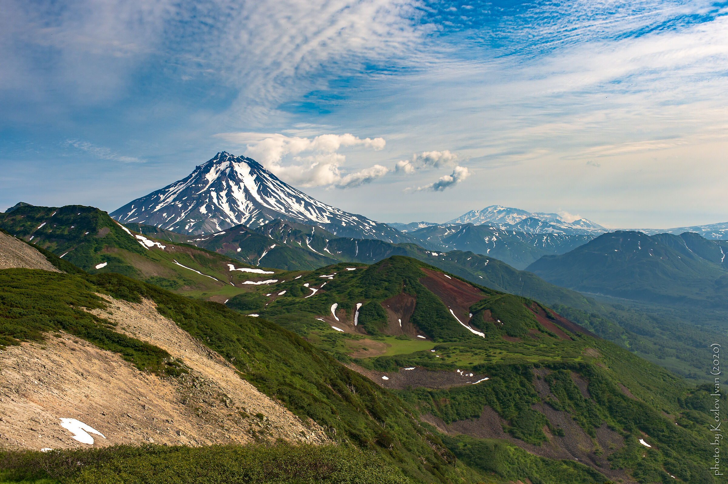 Vulcano Vilyuchinsky. Kamchatka