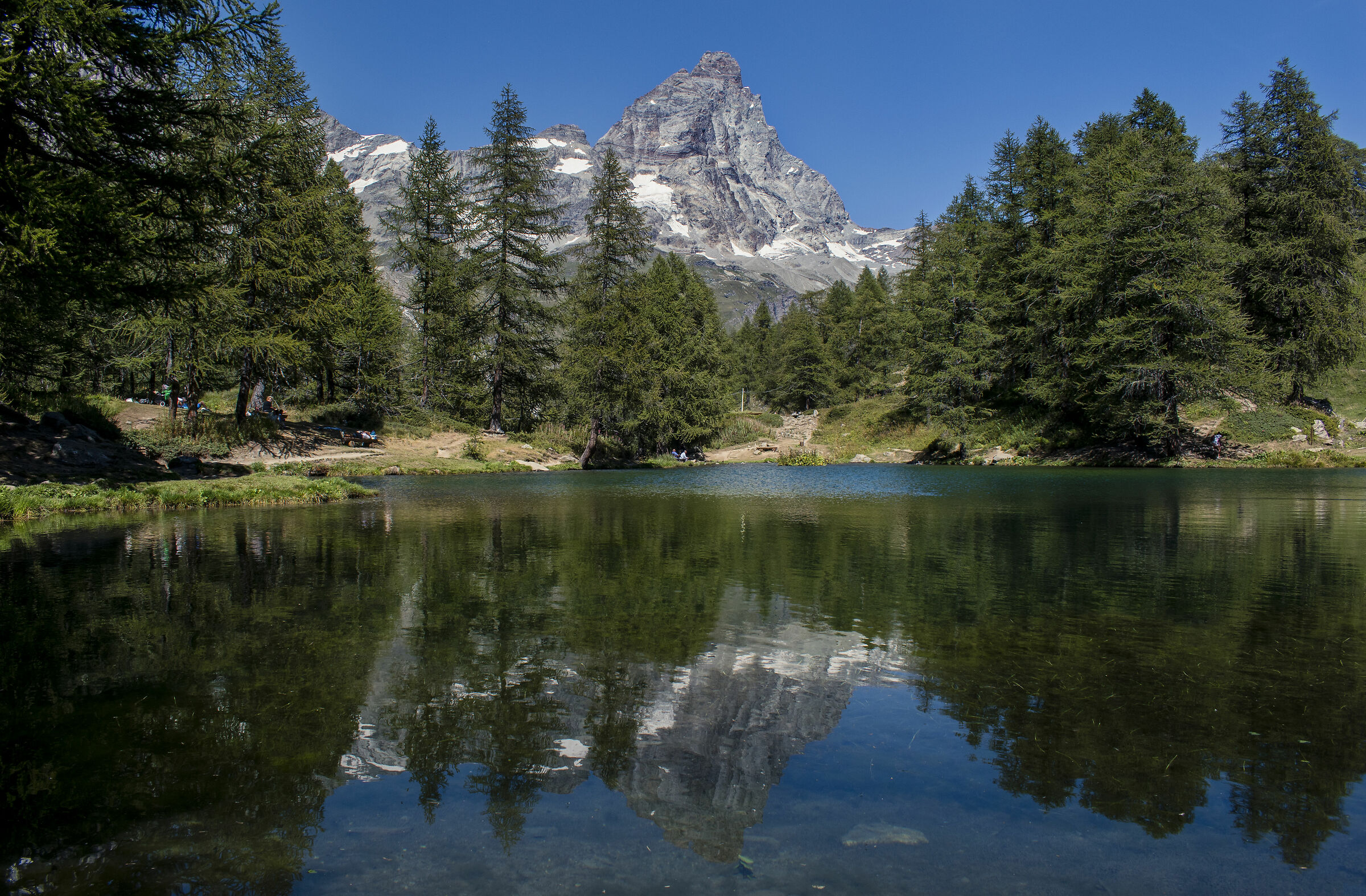 Blue Lake, Breuil-Cervinia, Aosta Valley