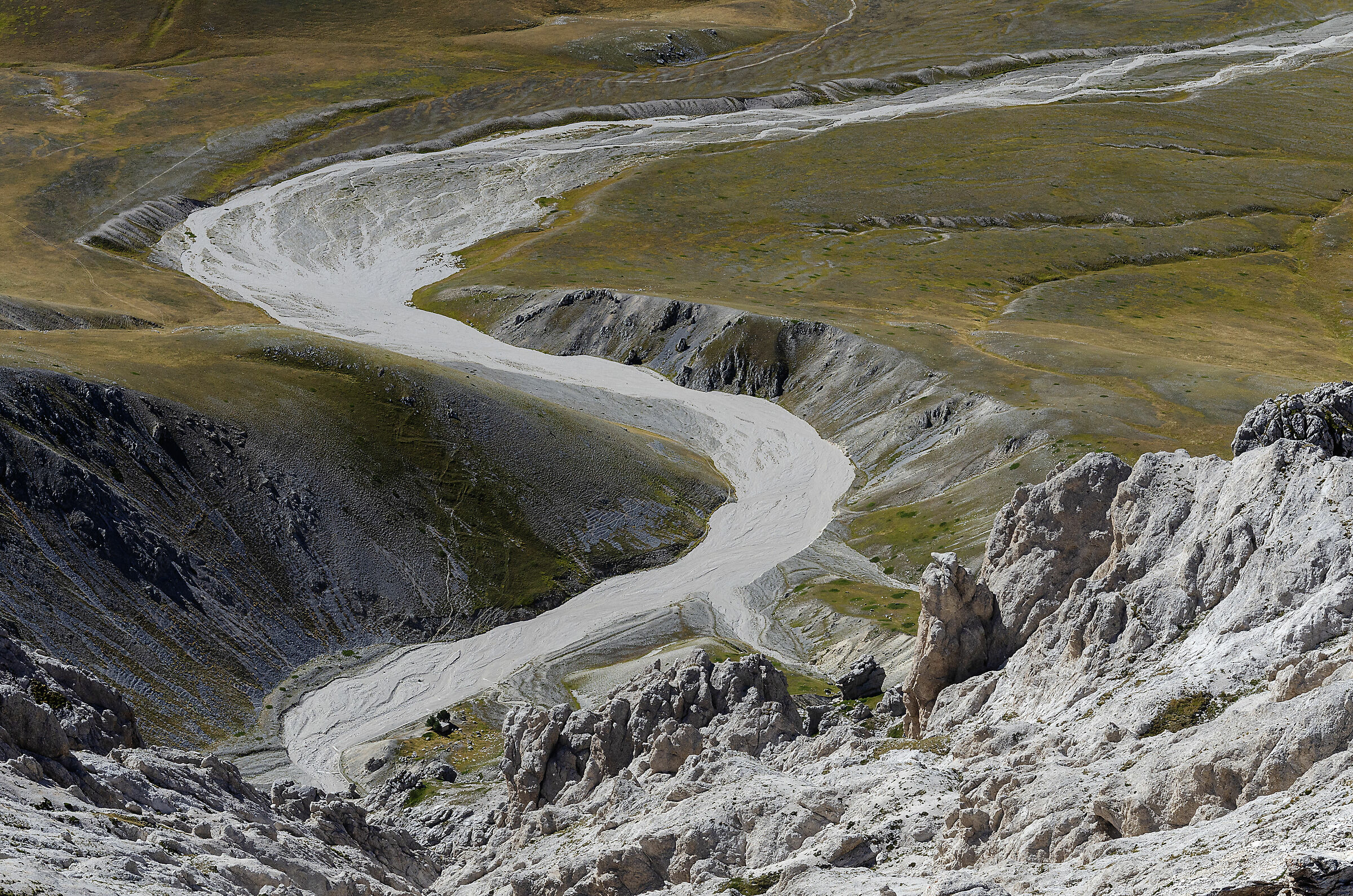 No water? No problem, river of stone.