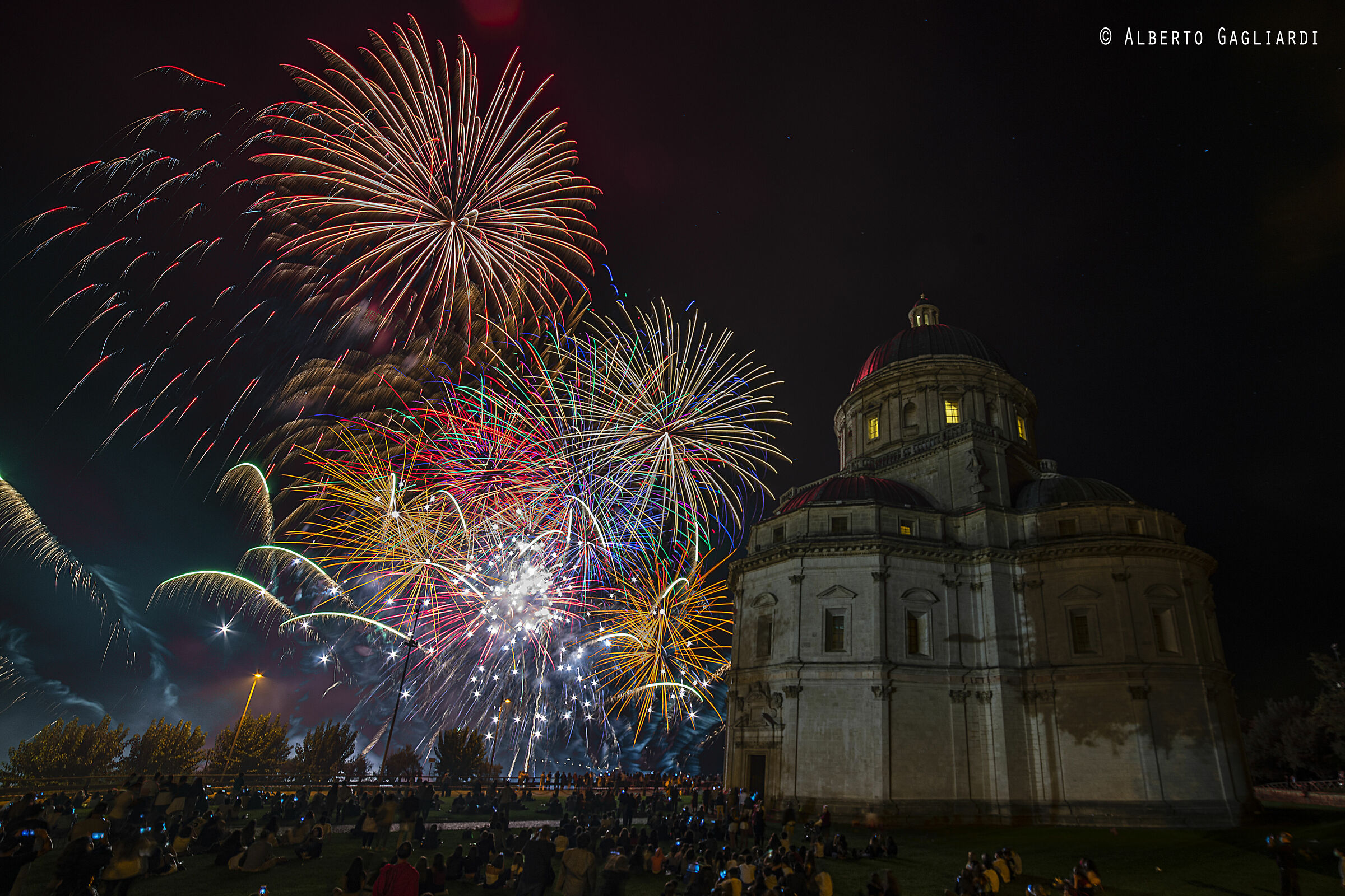 Fuochi per la Festa della Consolazione 2020