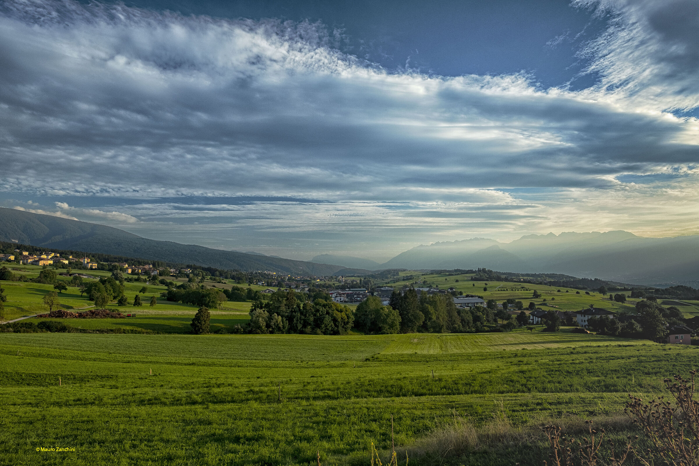 High Valley of Non at Sunset