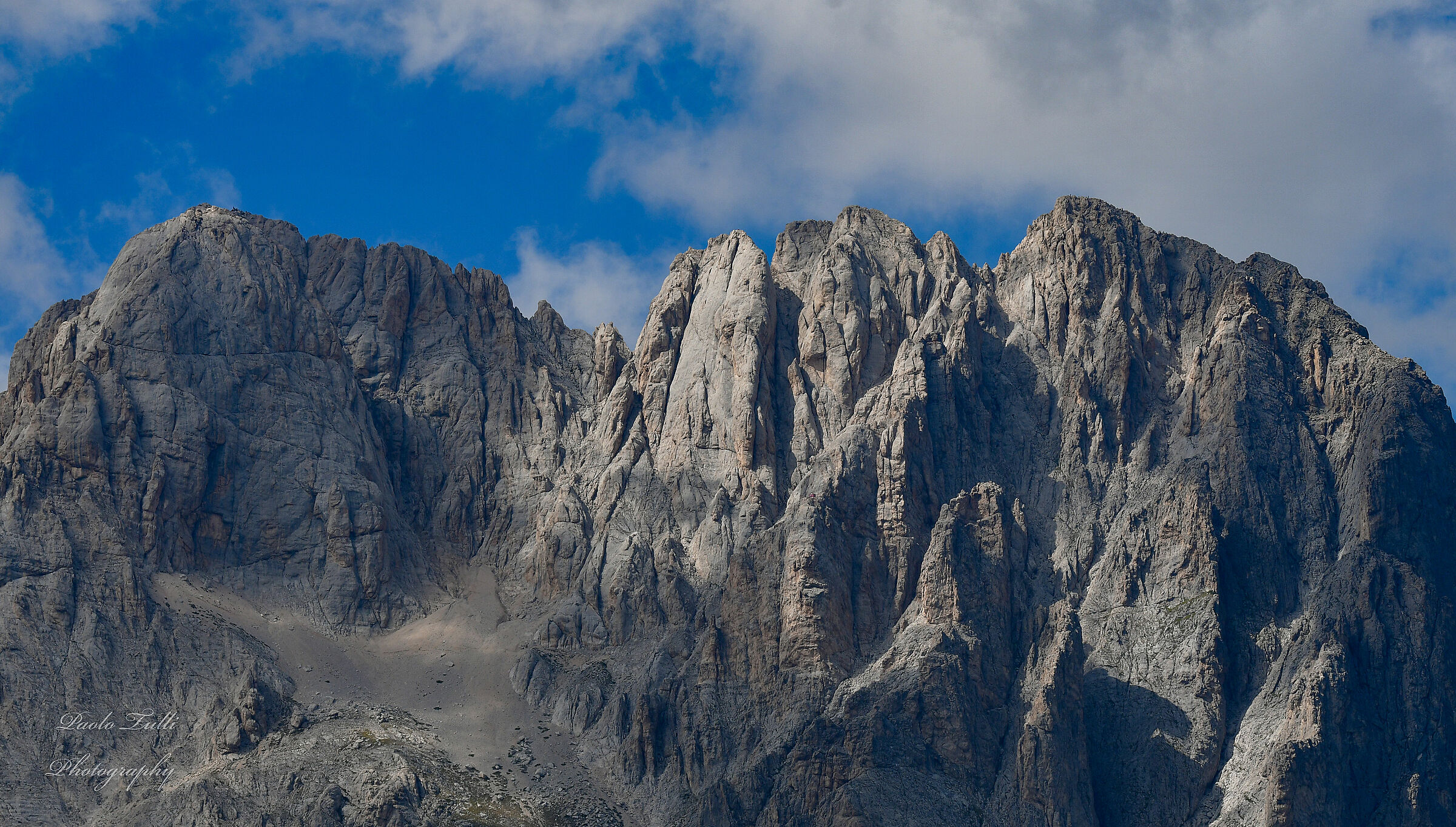 Gran Sasso, detail of the summit