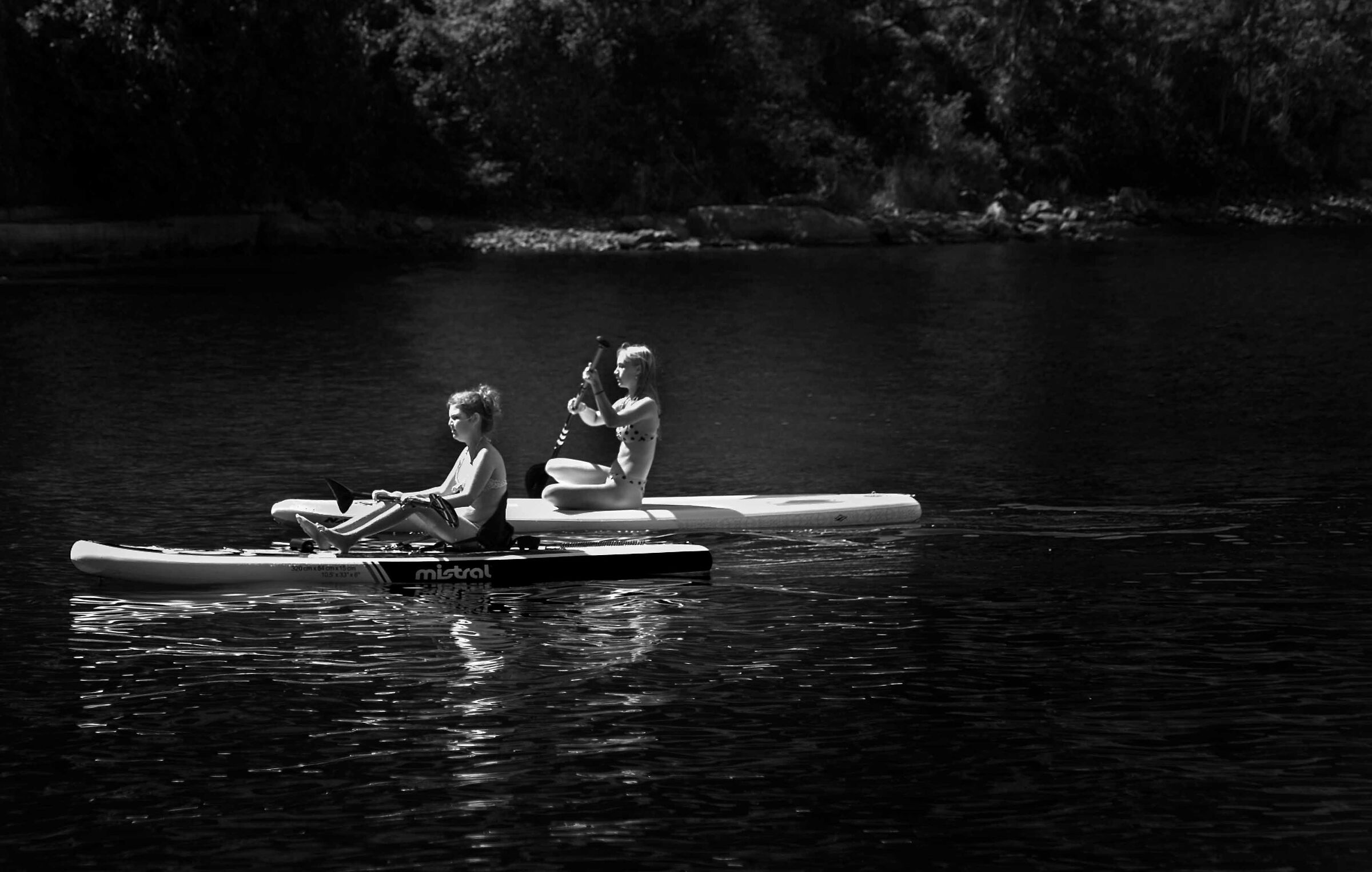 Galleggiare nella luce