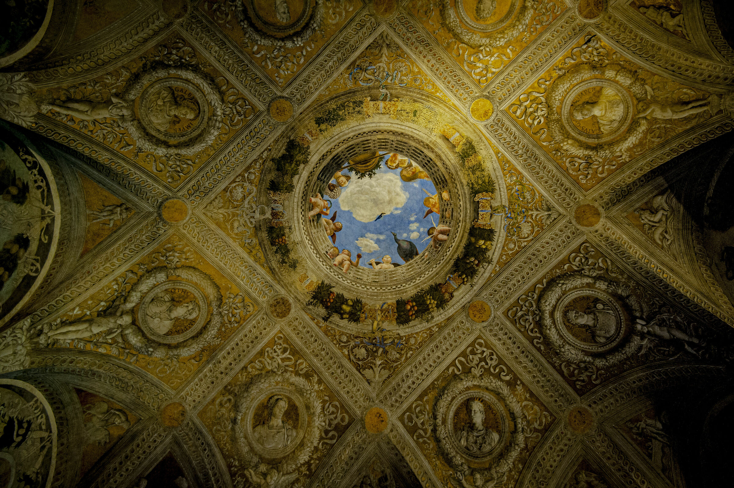 il cielo in una stanza palazzo ducale mantova