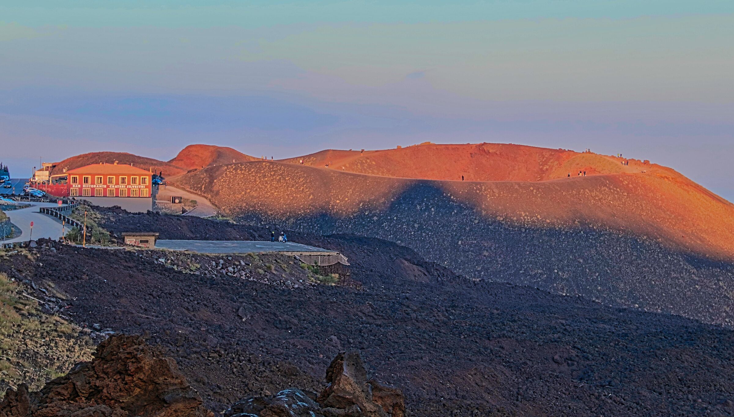 Etna, Sylvester Crater