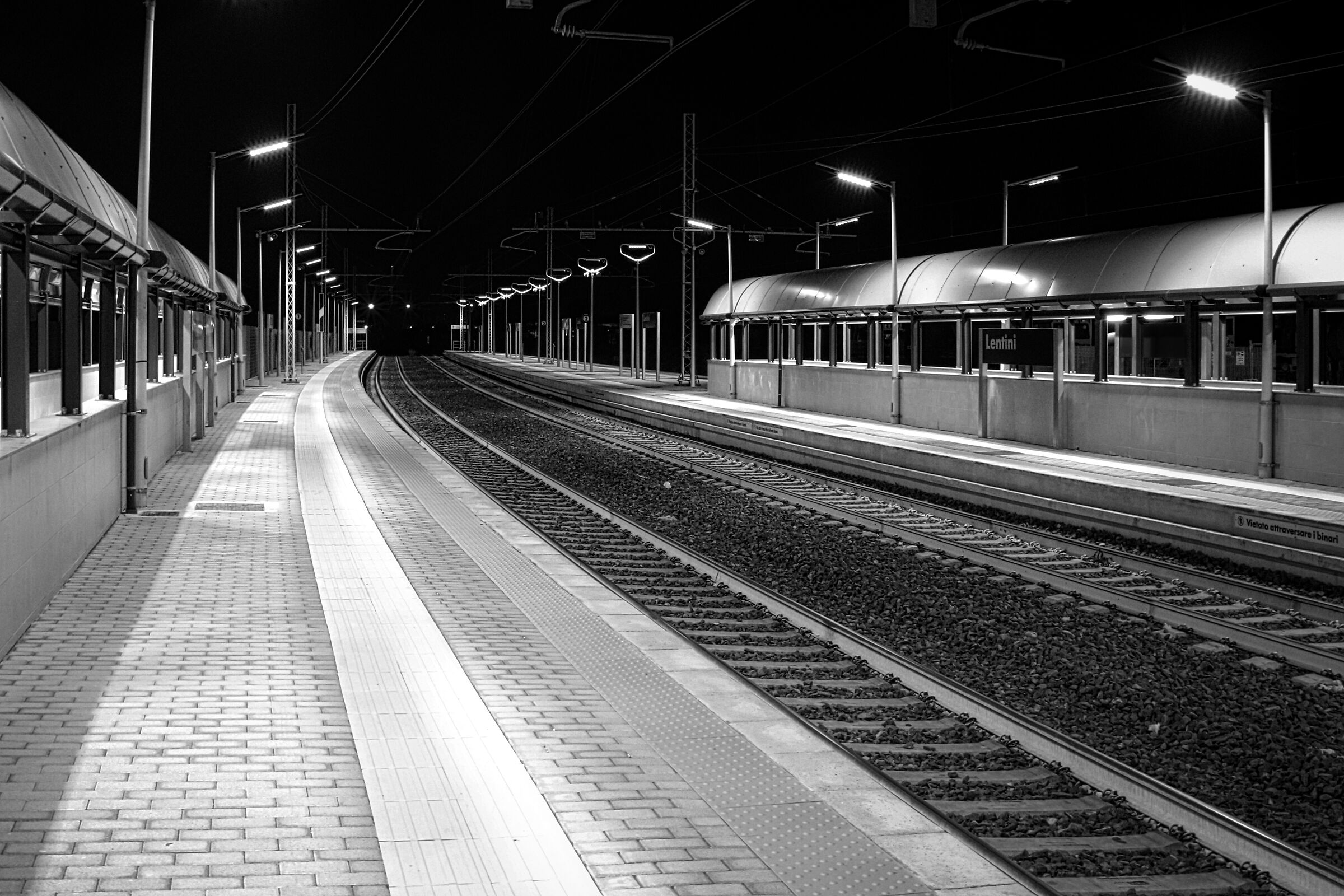 Lentini, SR, Railway Station
