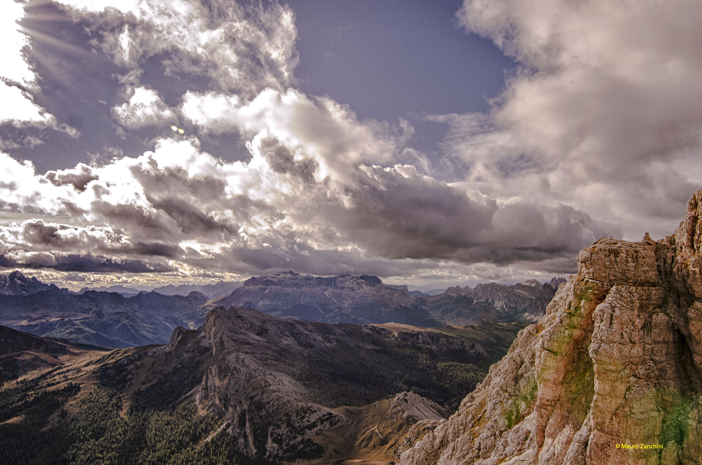 From the Lagazuoi hut