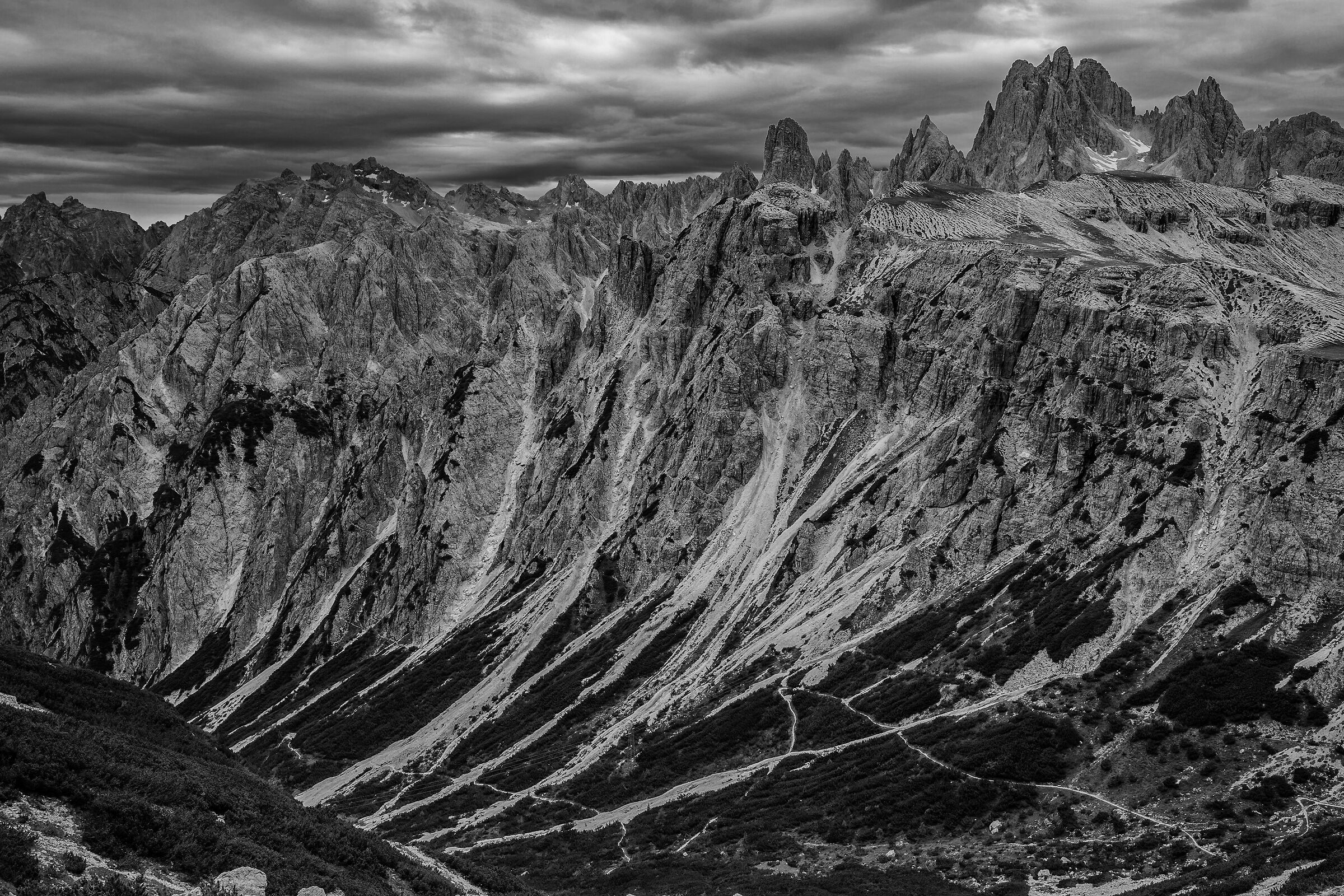 The Deep Wounds of the Dolomites