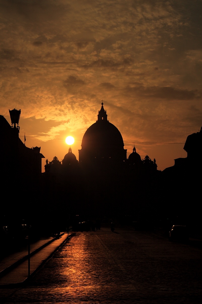 Er Cupolone in tramonto