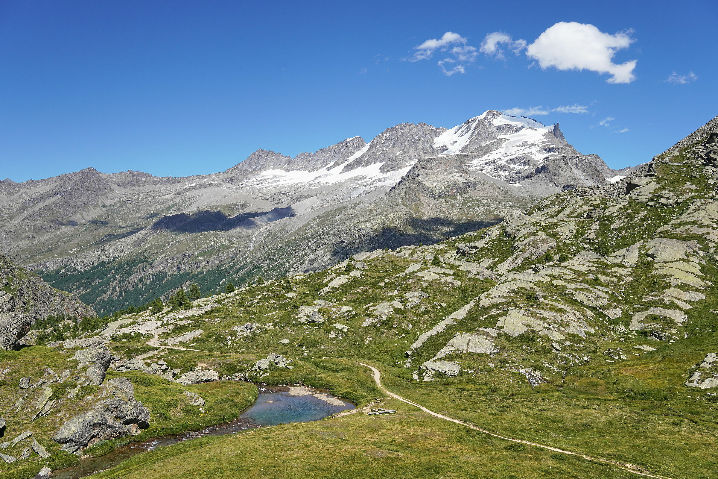 From nivolet Hill to Pont