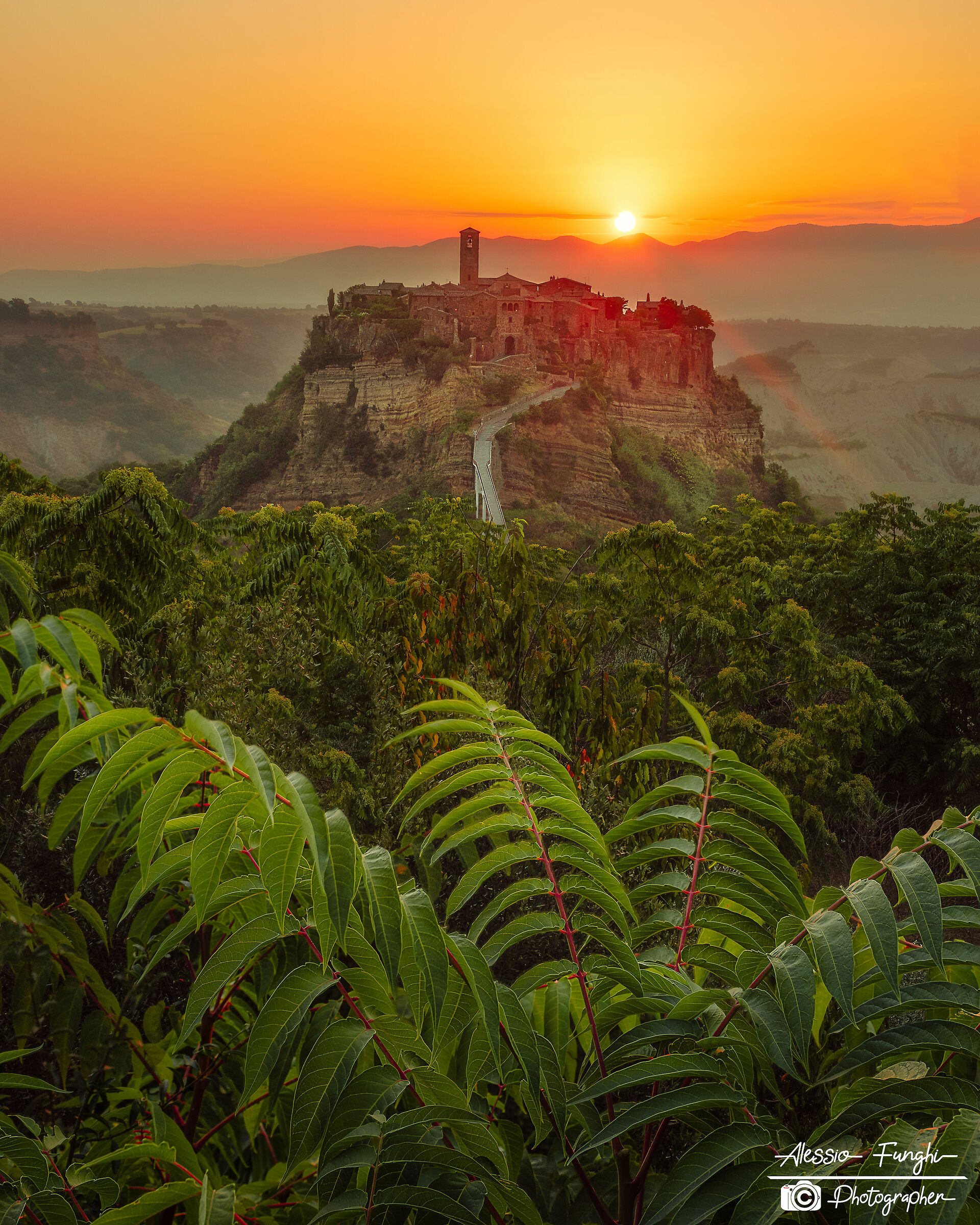 Alba a Civita di Bagnoregio (vt)