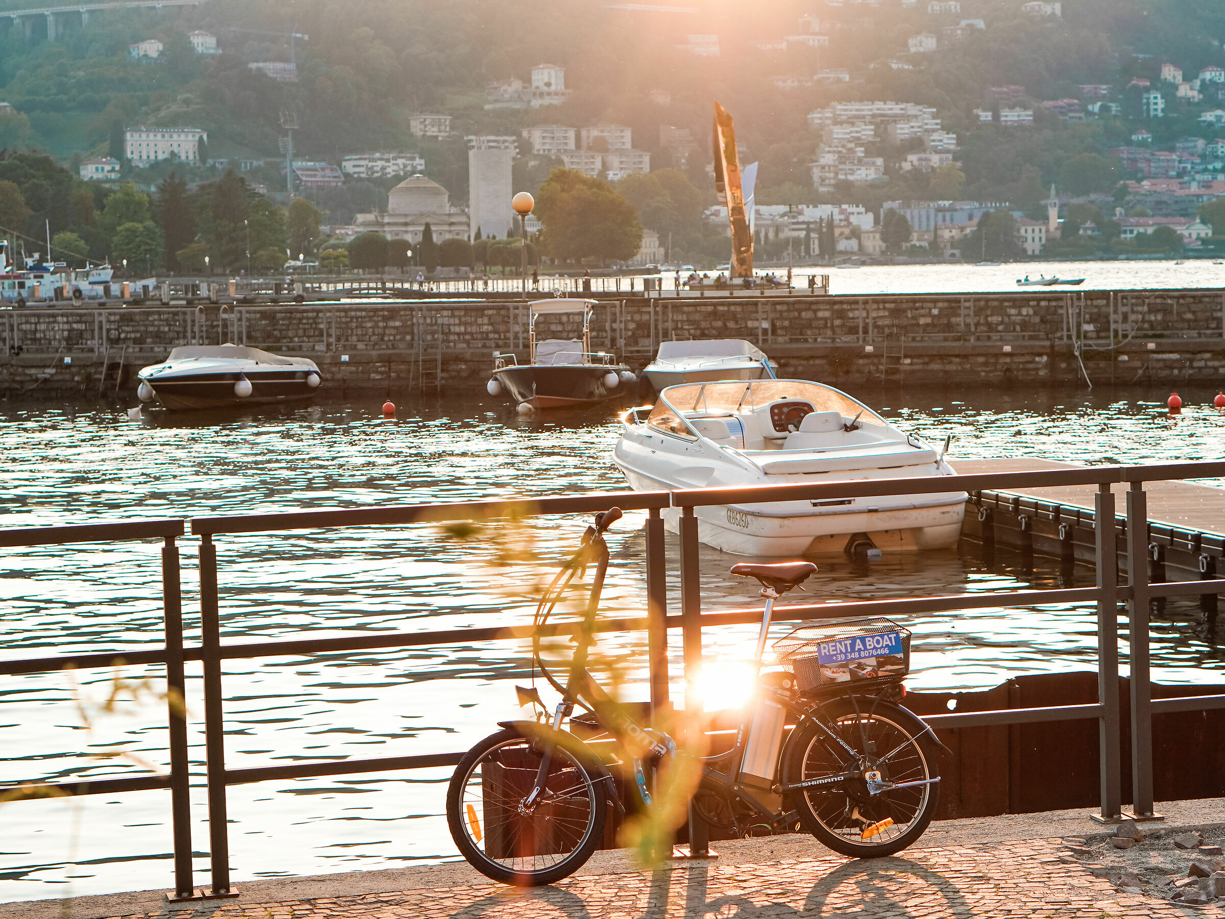 Sunset, Lake Como