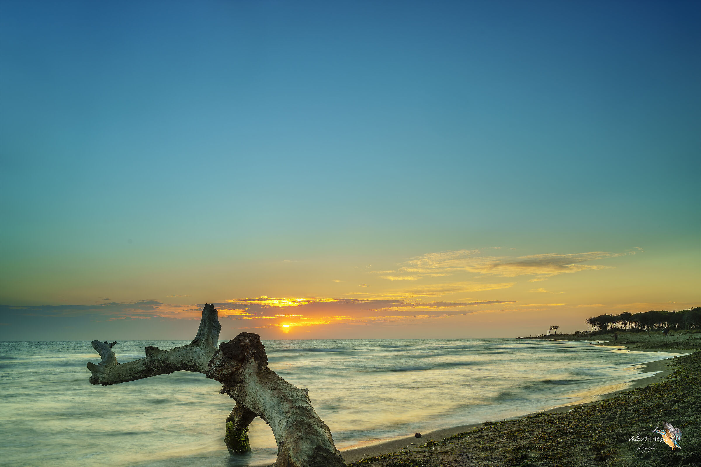 Tramonto all'Alberese