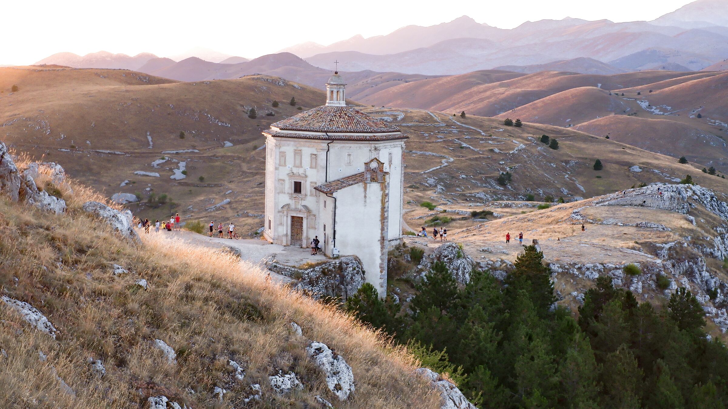 Church of St. Mary of The Pieta, Rock Calascio