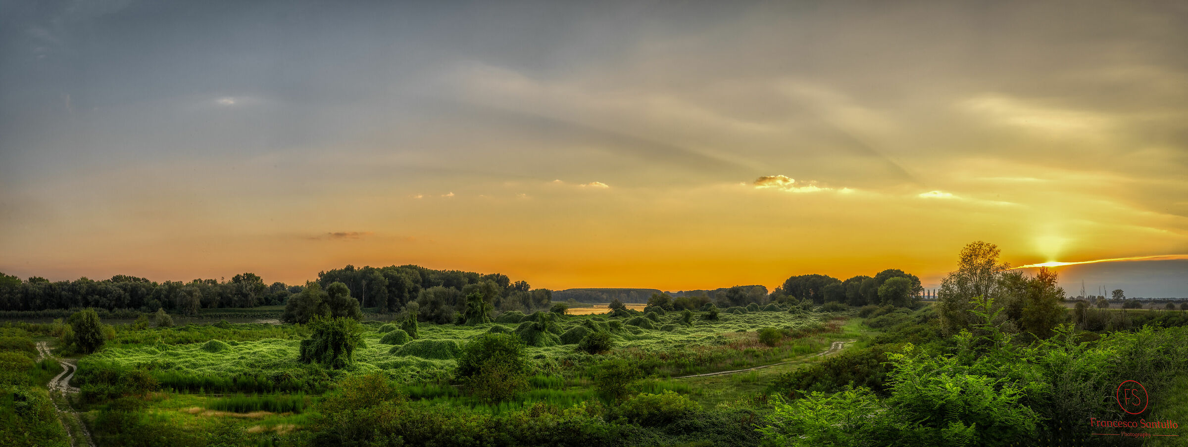 Uno Scorcio del fiume Po'!