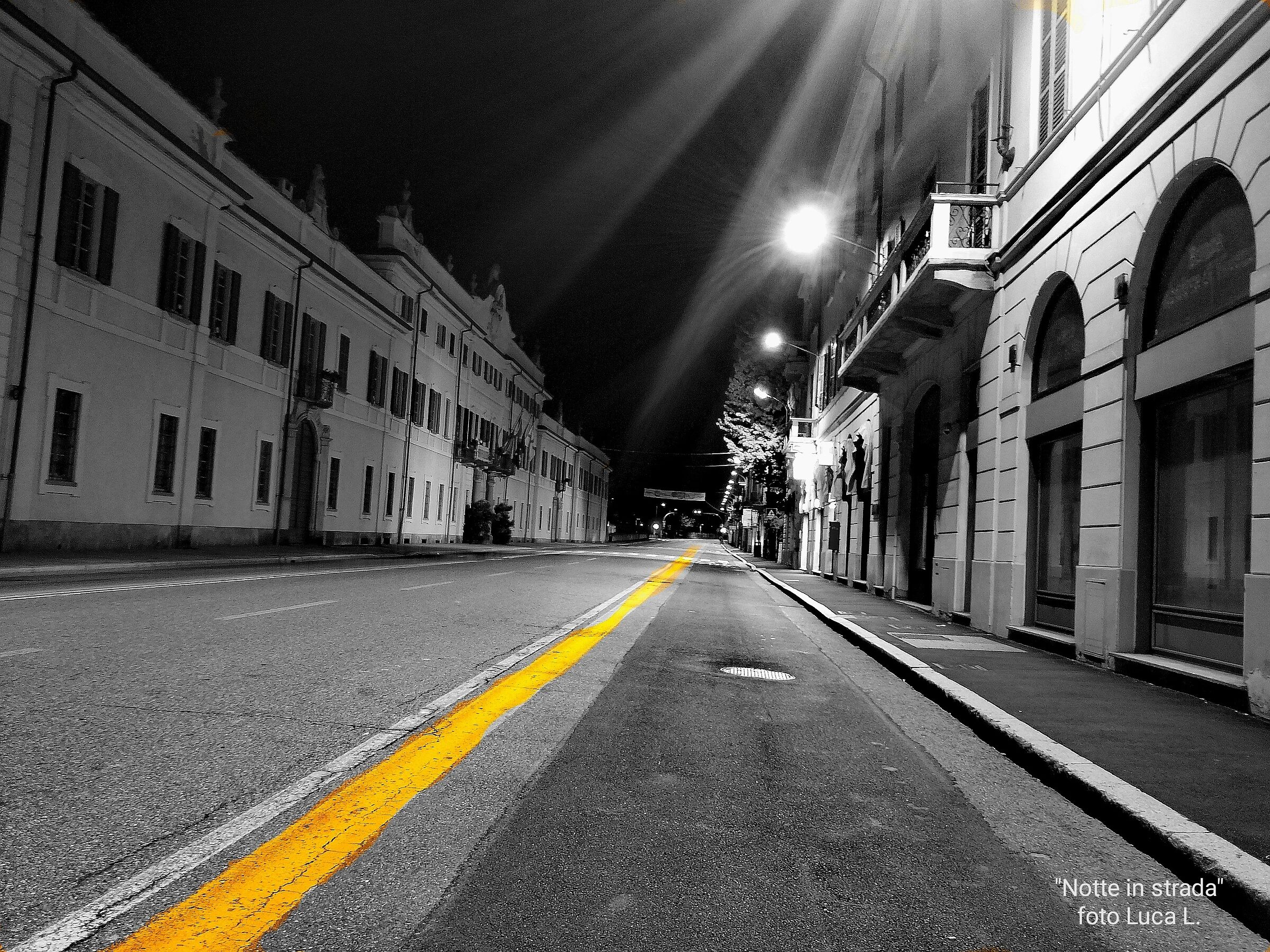 Notte in strada