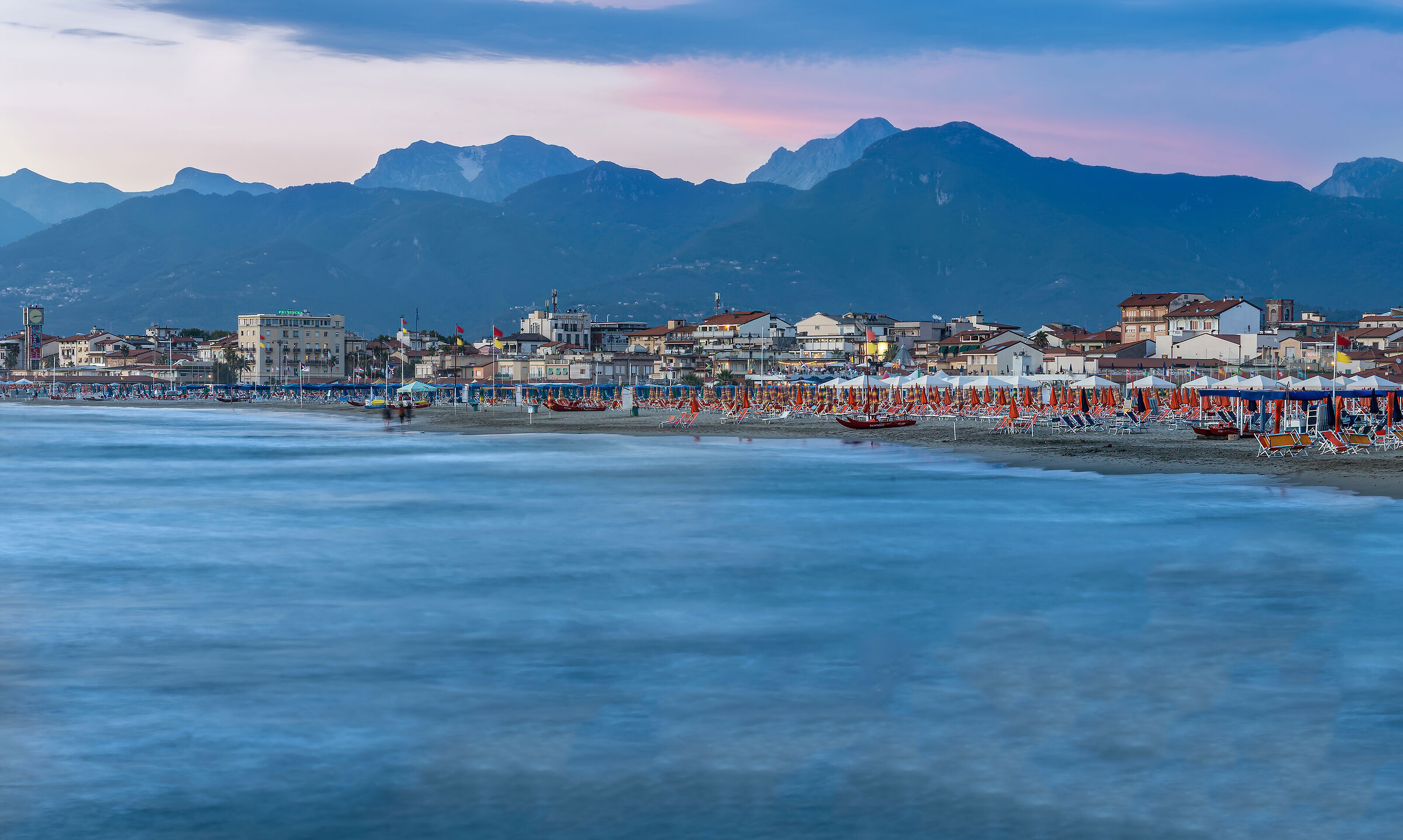 Viareggio all'ora blu