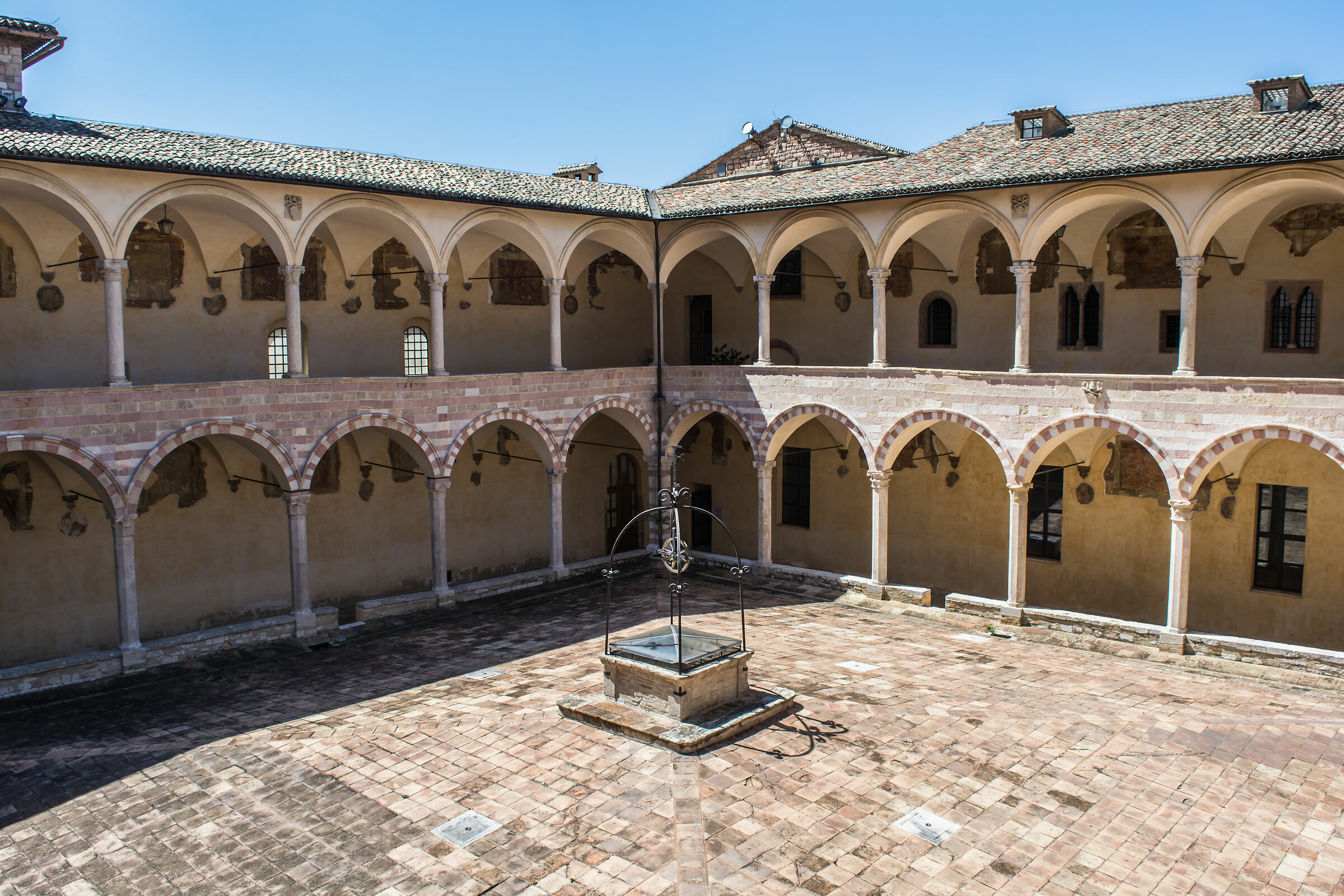 Assisi - Cloister of St. Francis Basilica
