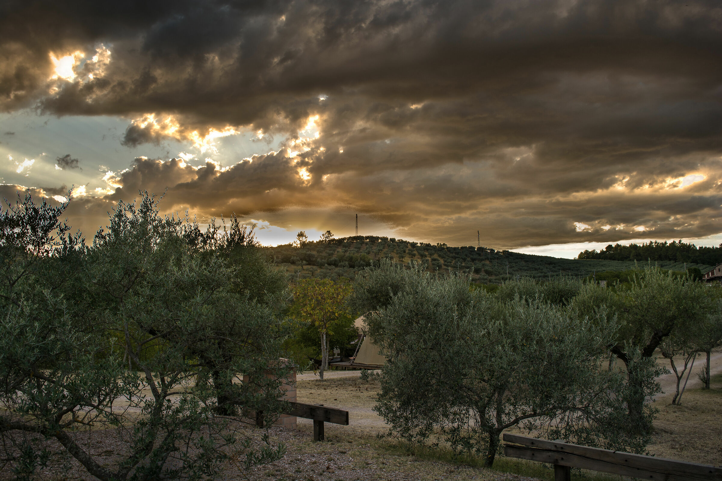Bevagna - Boccio Plain - Sunset