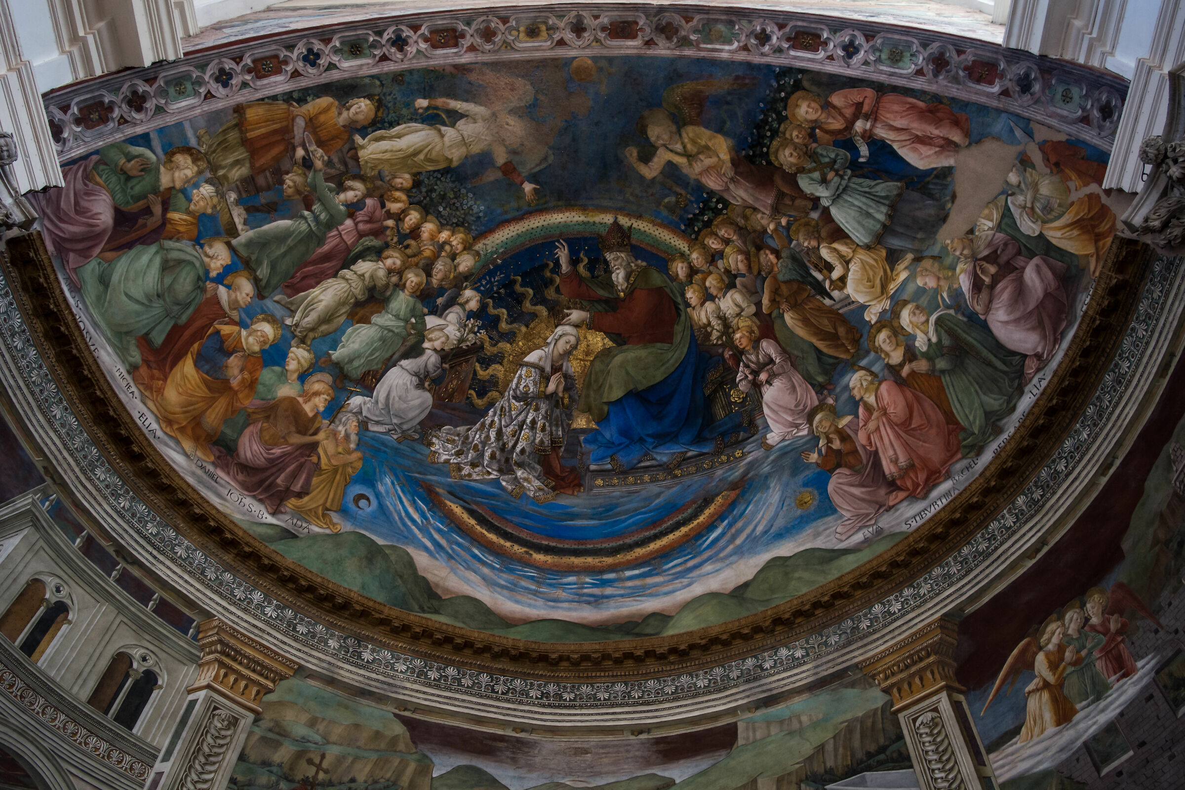 Spoleto - Cathedral of St. Mary Assunta - Fresco