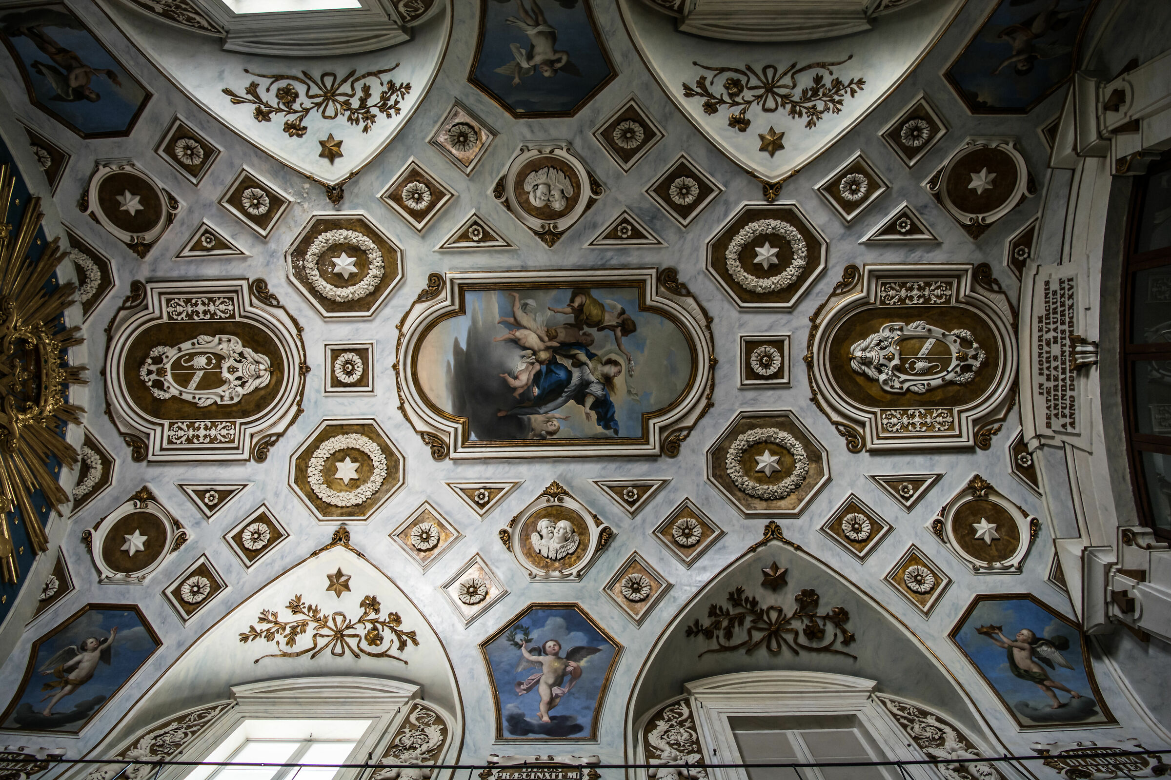 Spoleto - Cattedrale di Santa Maria Assunta - Affresco