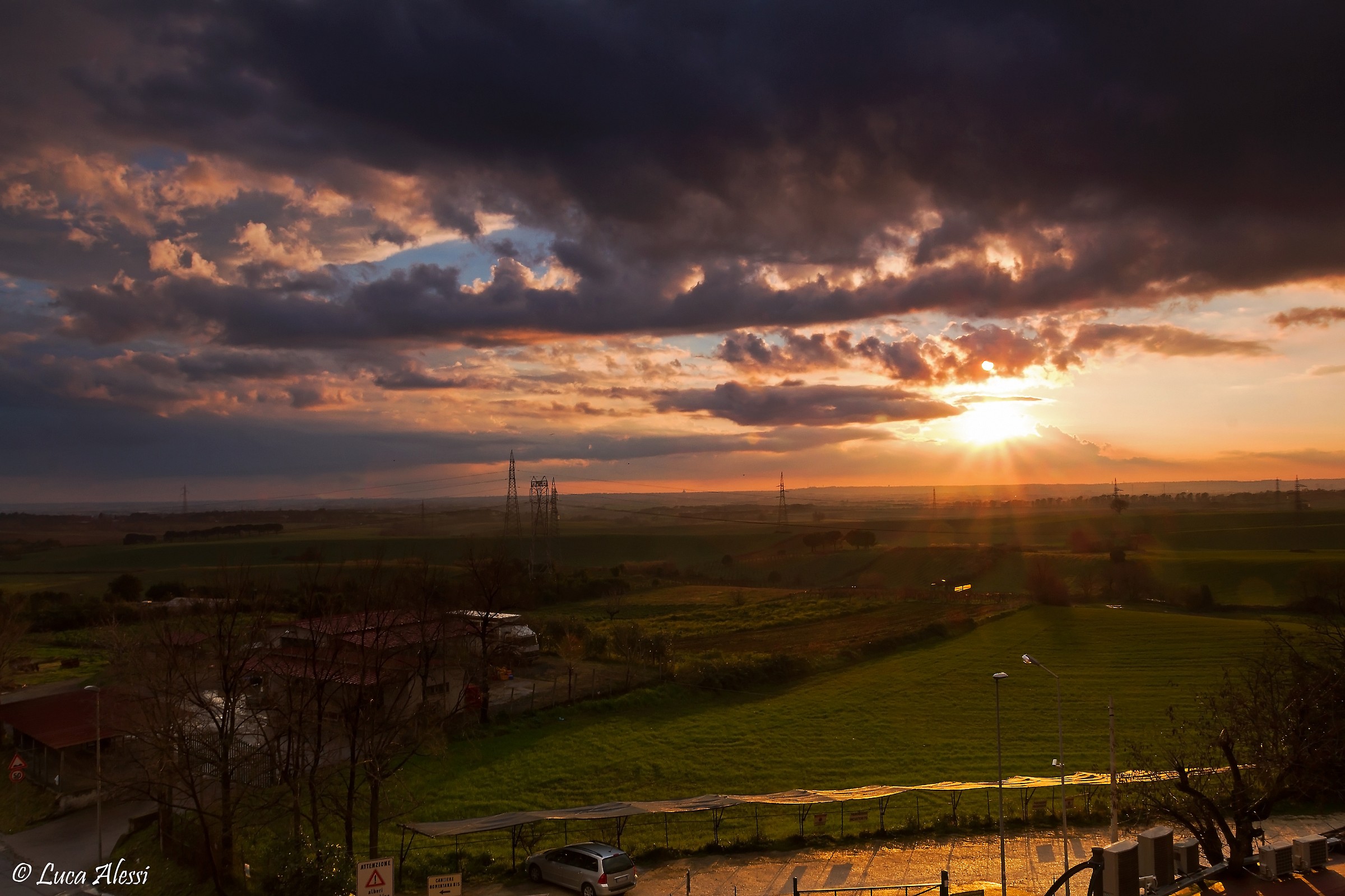 Sunset from my house