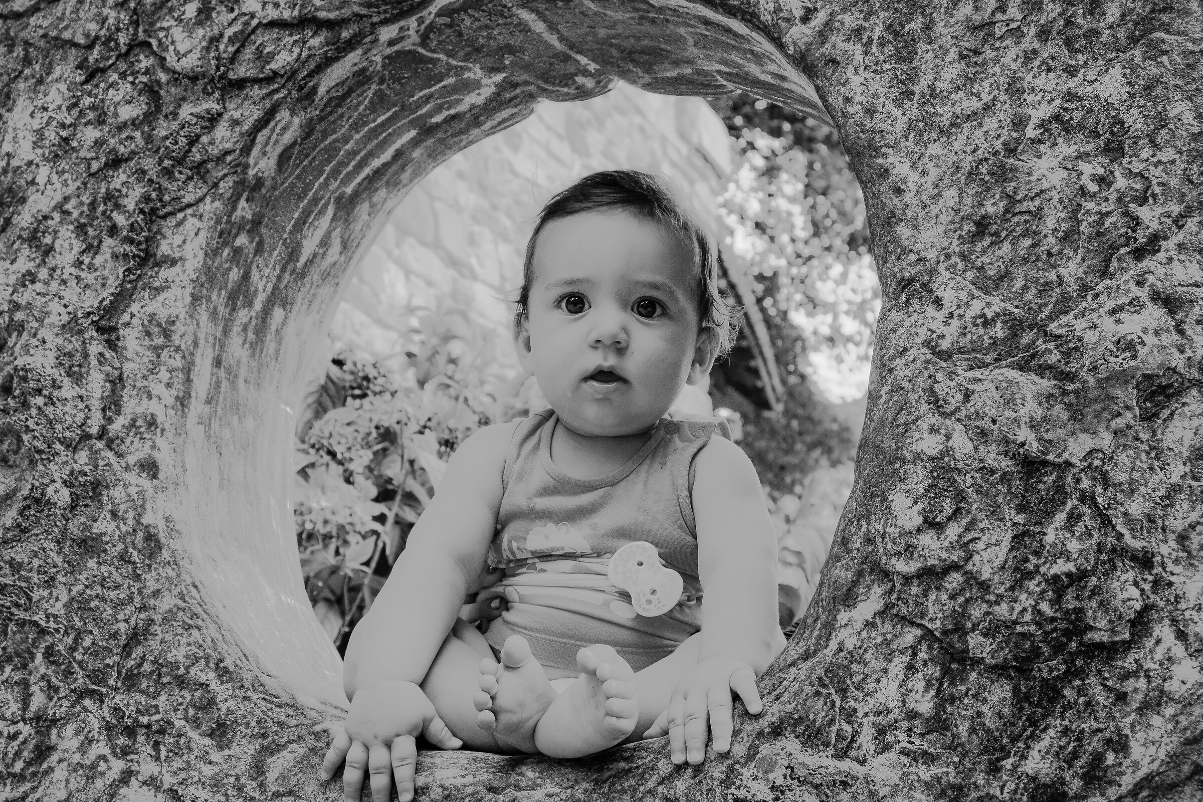 Fermo come una statua