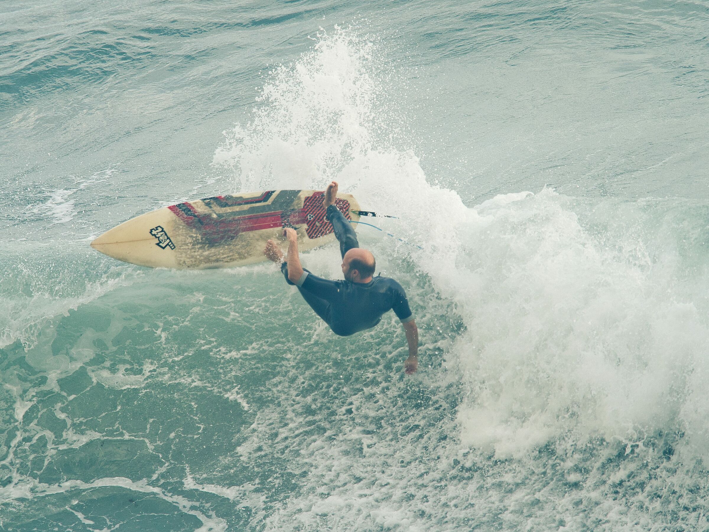 Acrobazie del surfista