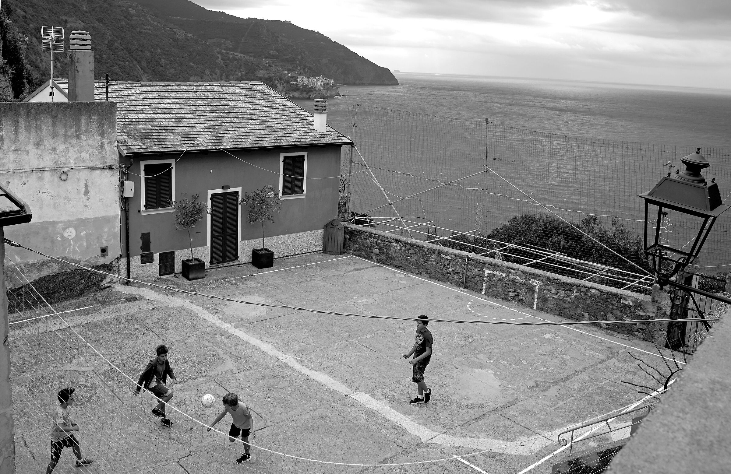 Calcetto a Corniglia