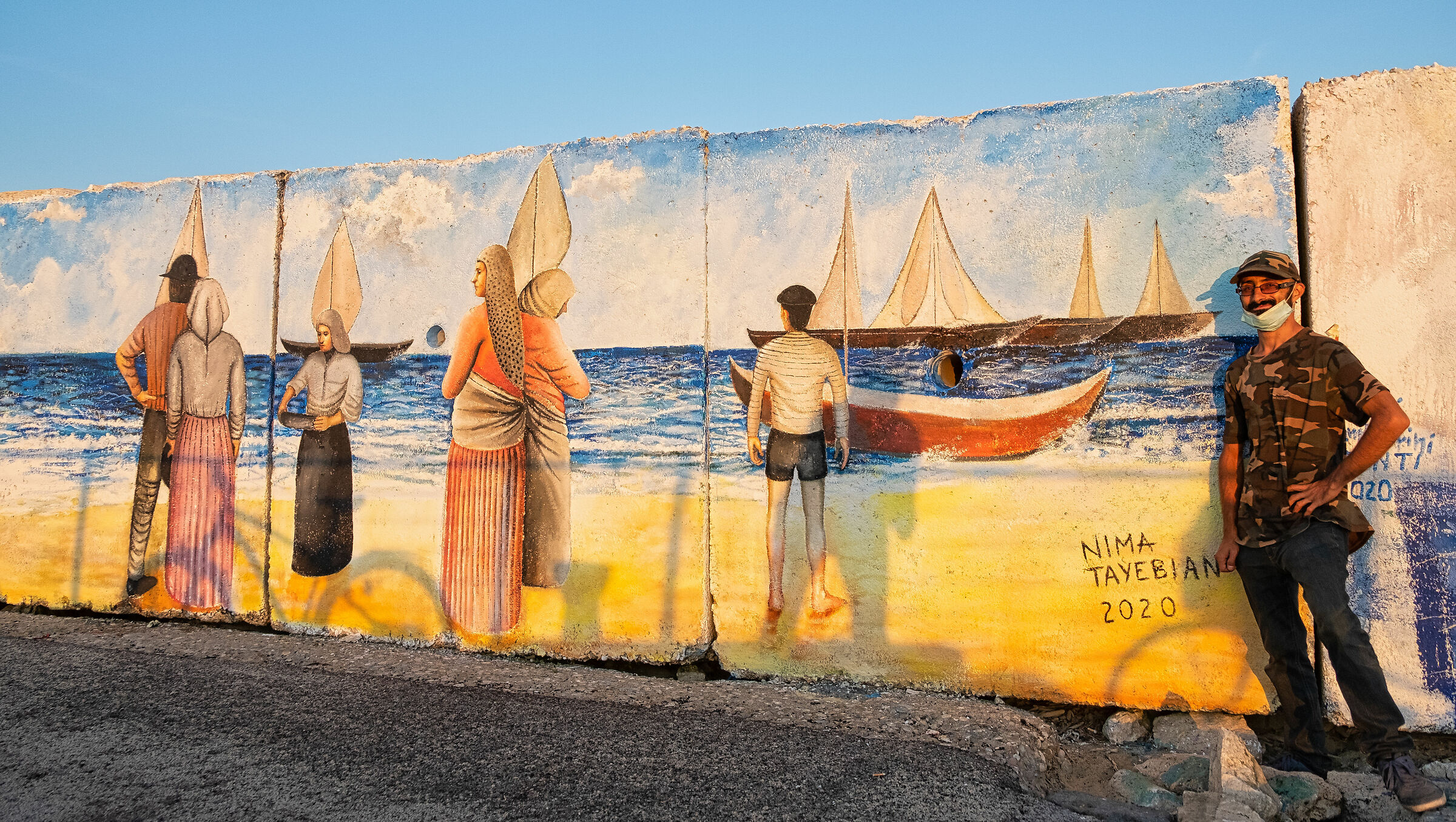Murales al molo sud