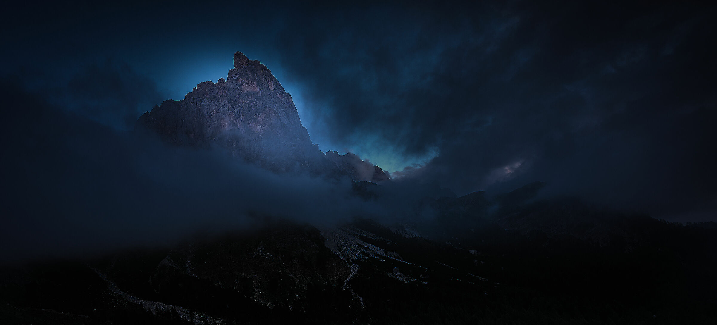 Thunderstorm on Cimon