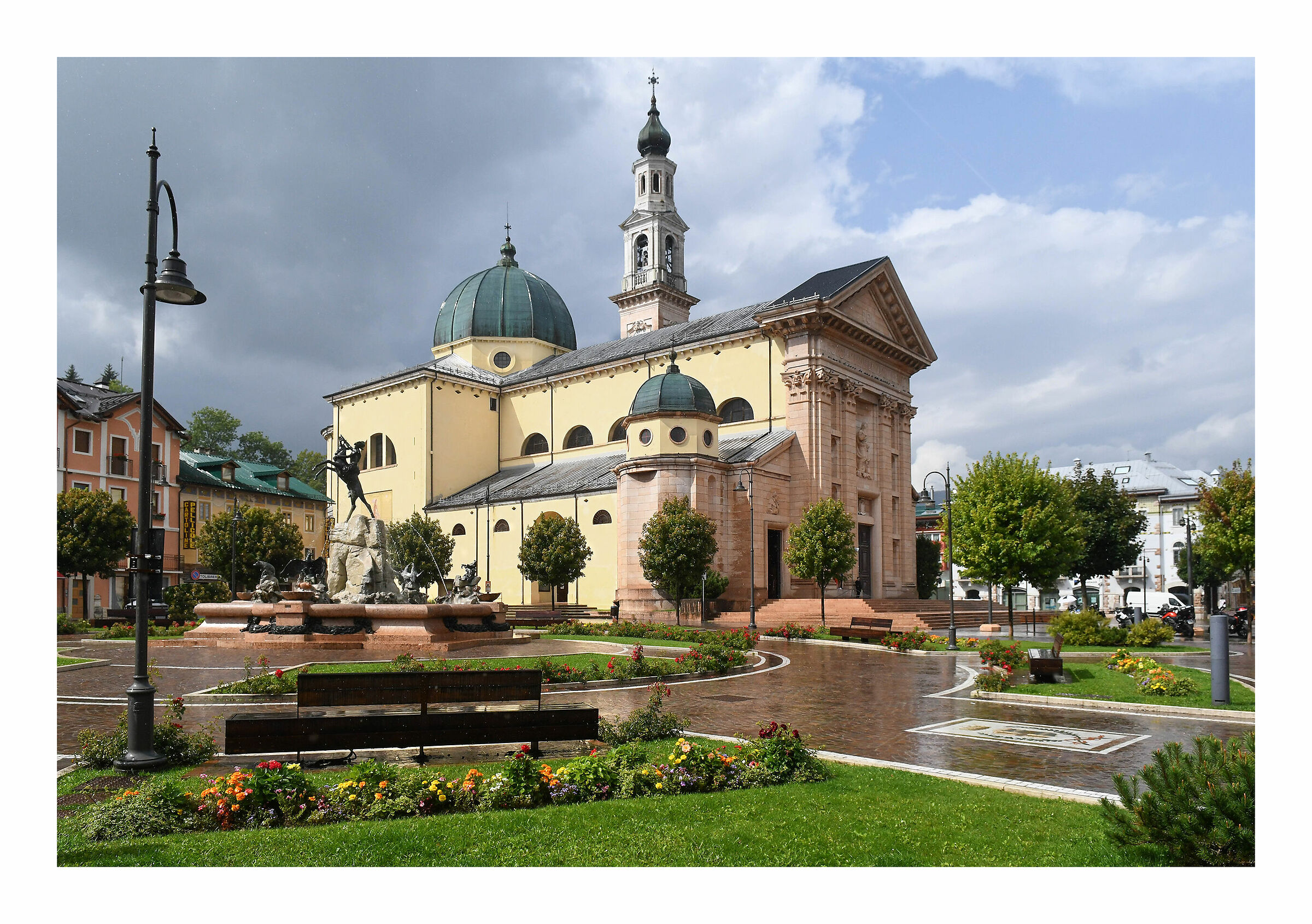 Asiago, Piazza Carli.