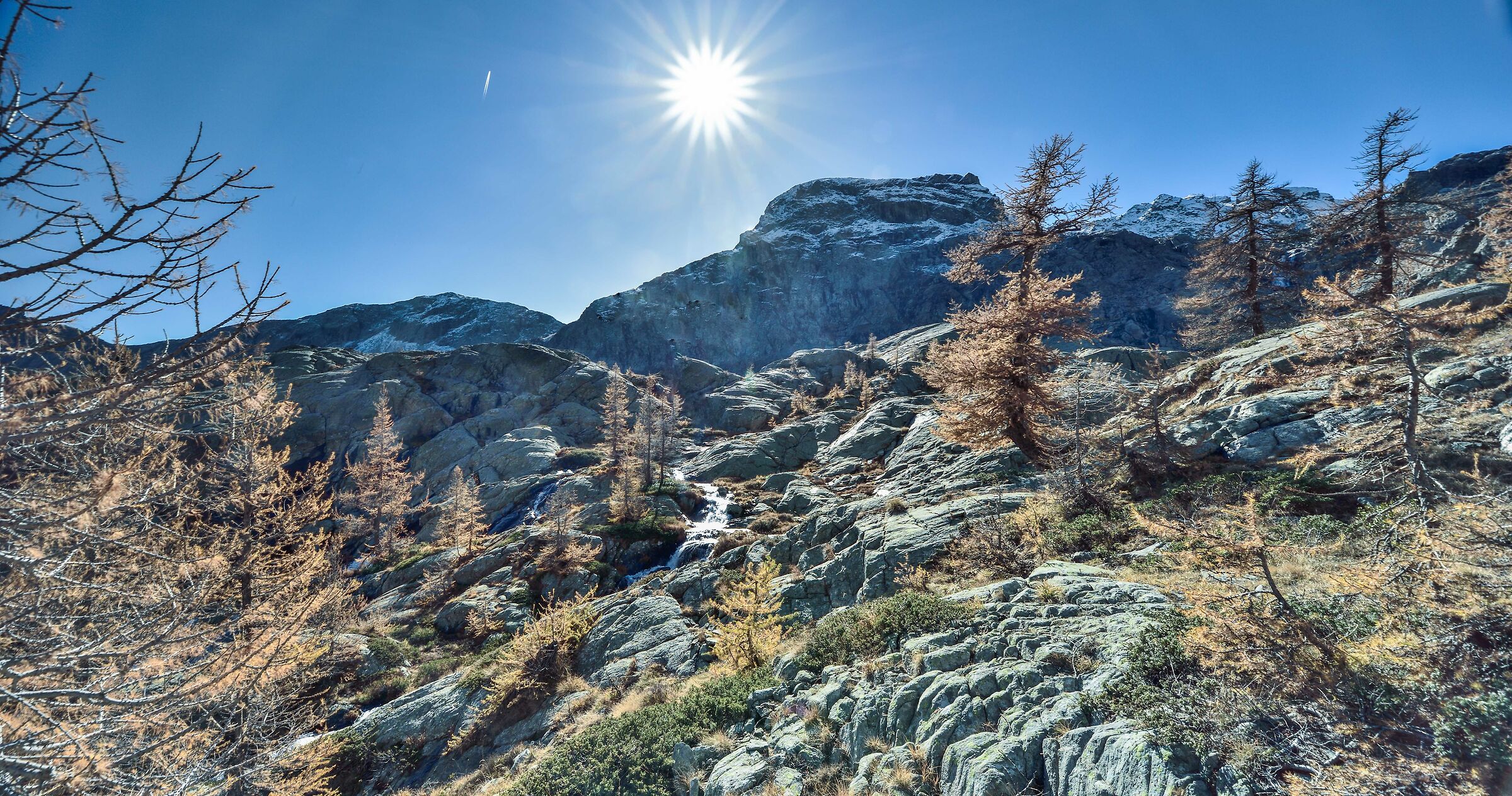 scendendo dal Grand Lac