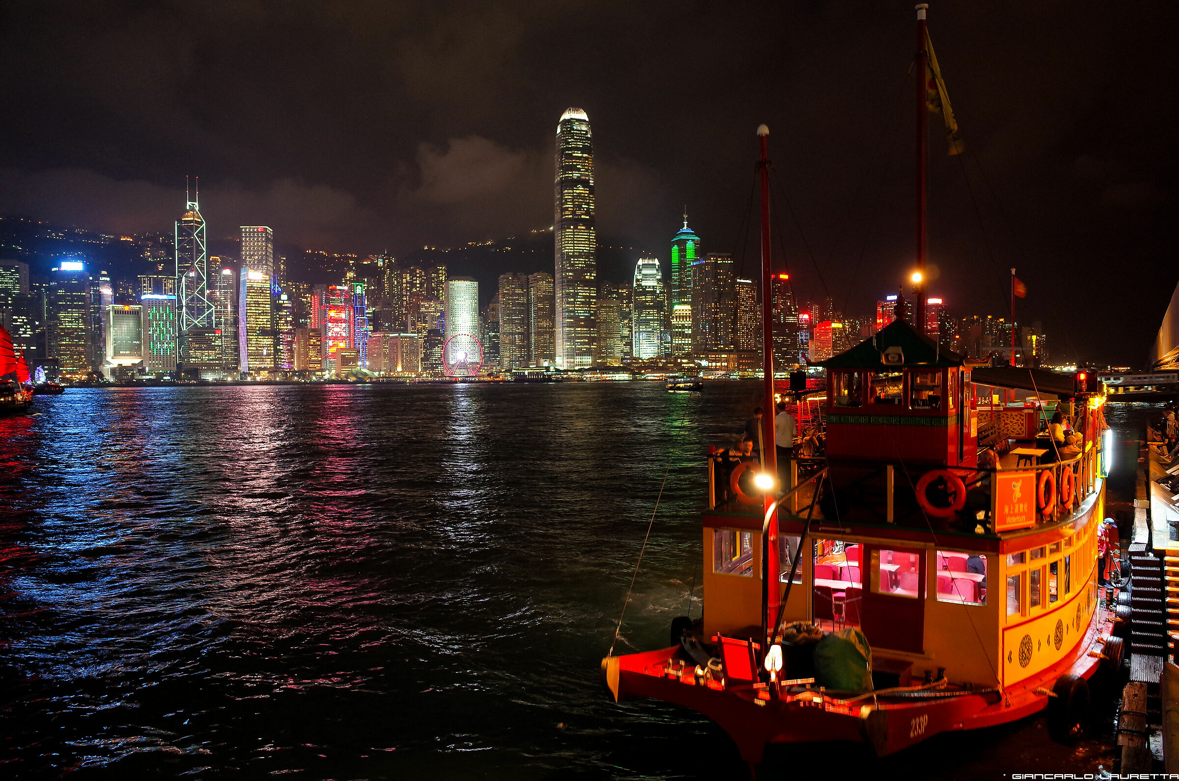HK by night
