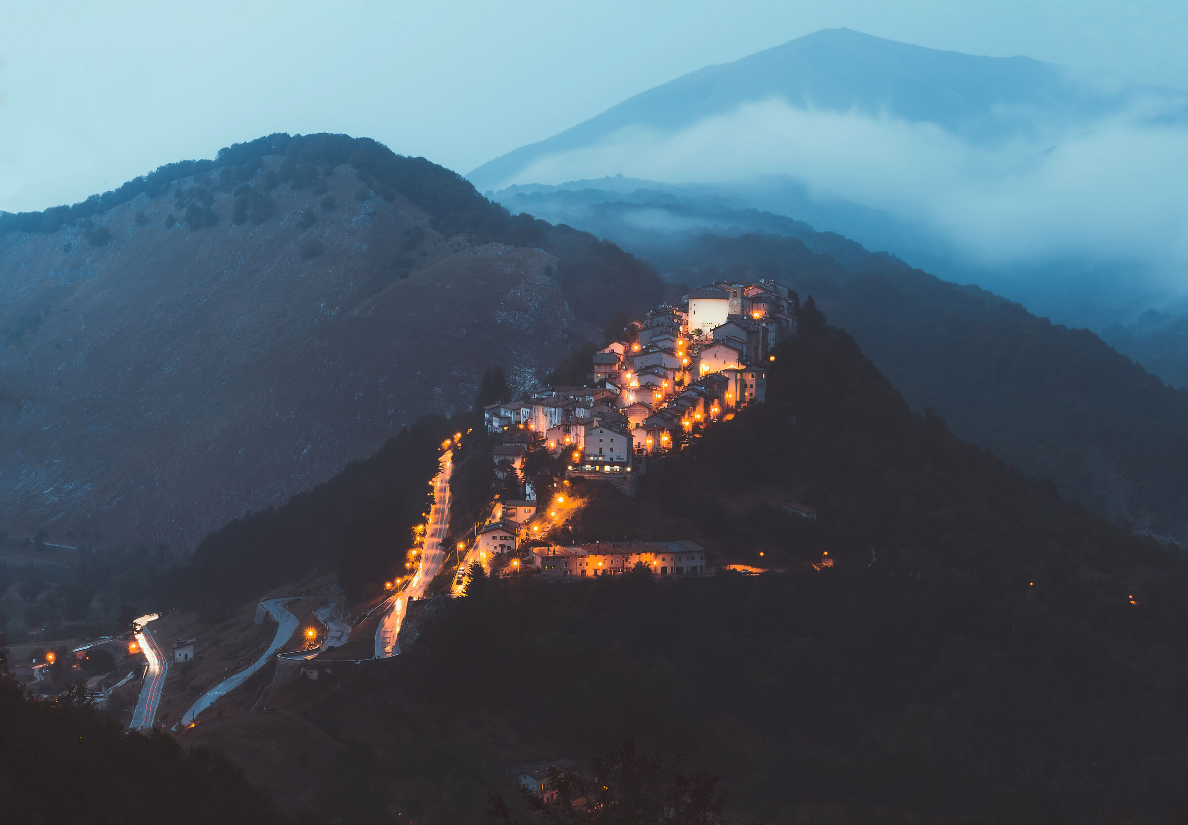 Opi under a thunderstorm