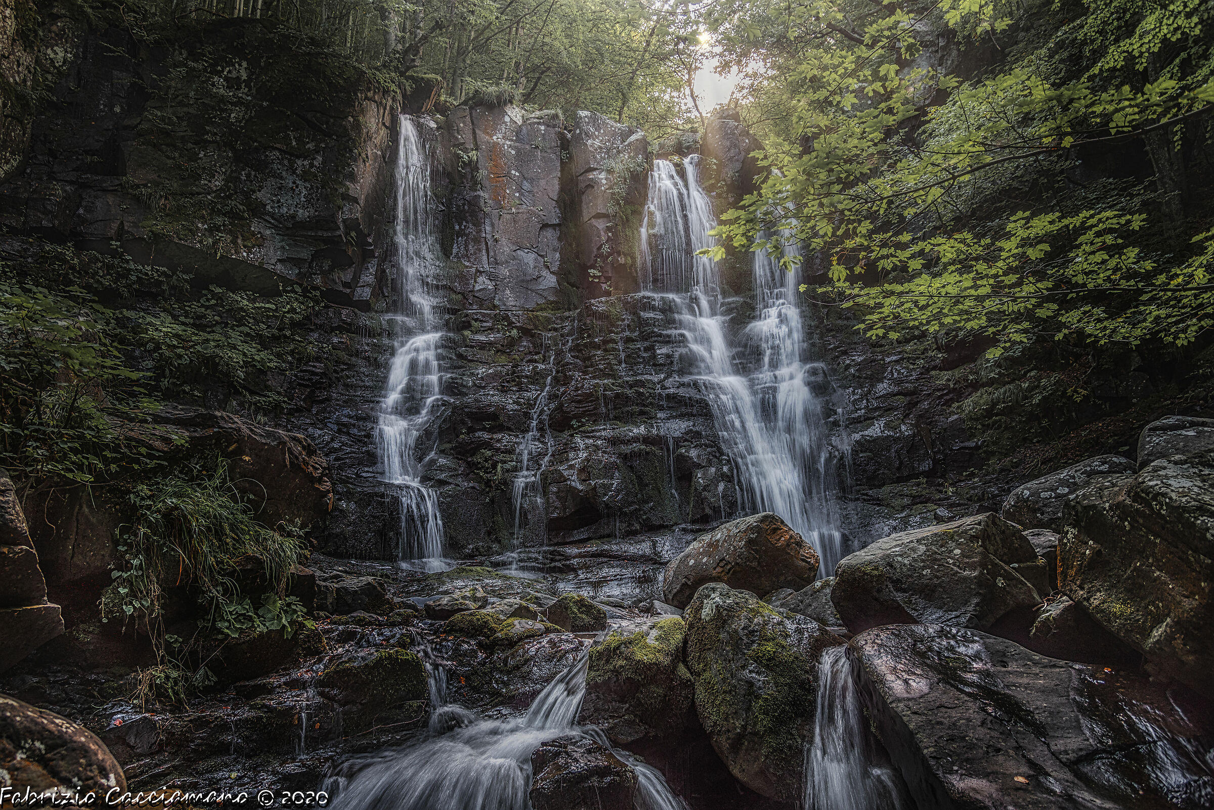 Le cascate del Dardagna