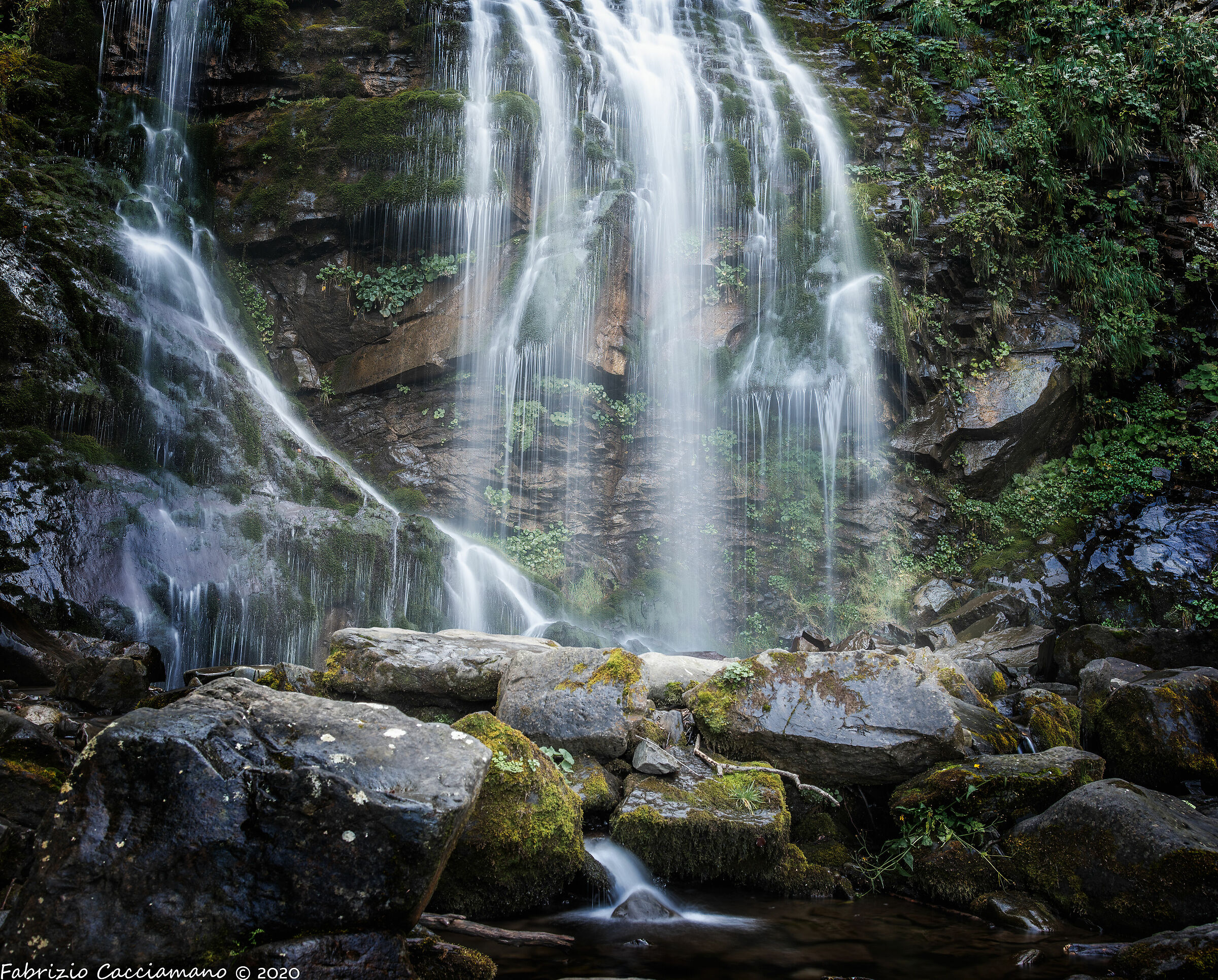 lo zucchero filato alle cascate del Dardagna
