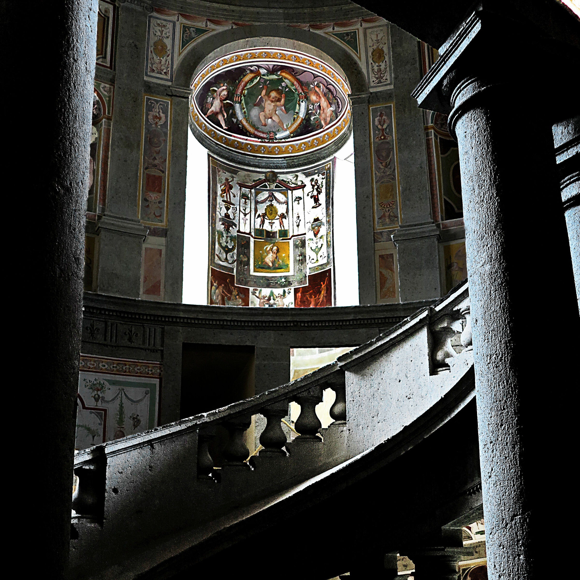 Scala del Palazzo Farnese di Caprarola
