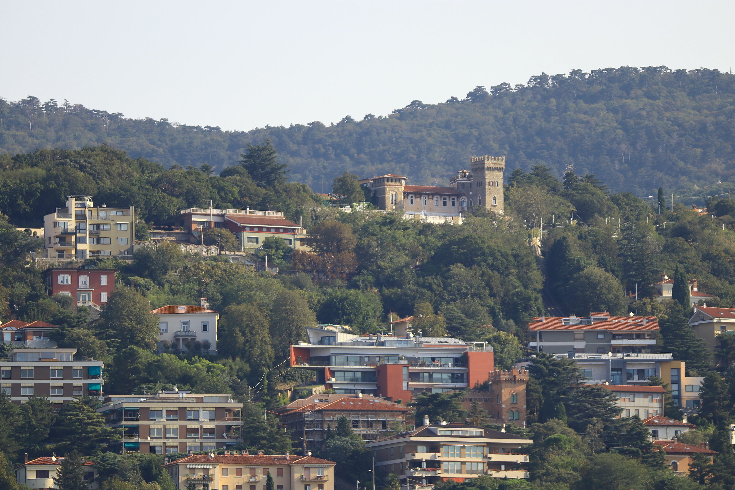 Collina di Scorcola col castelleto