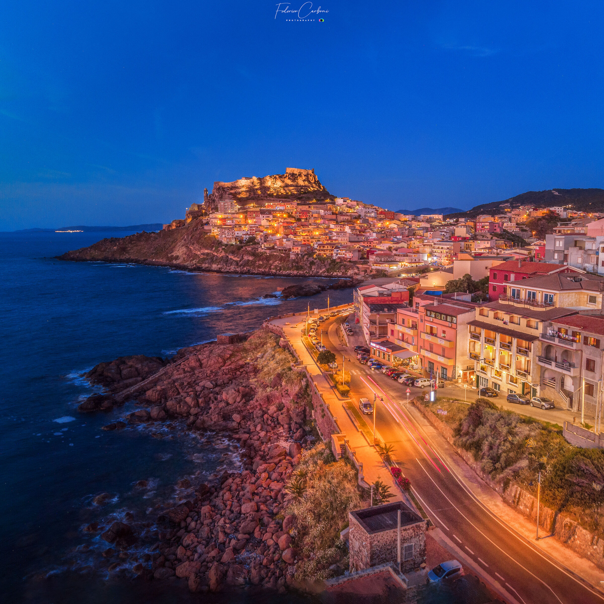 Sardinia at the blue hour
