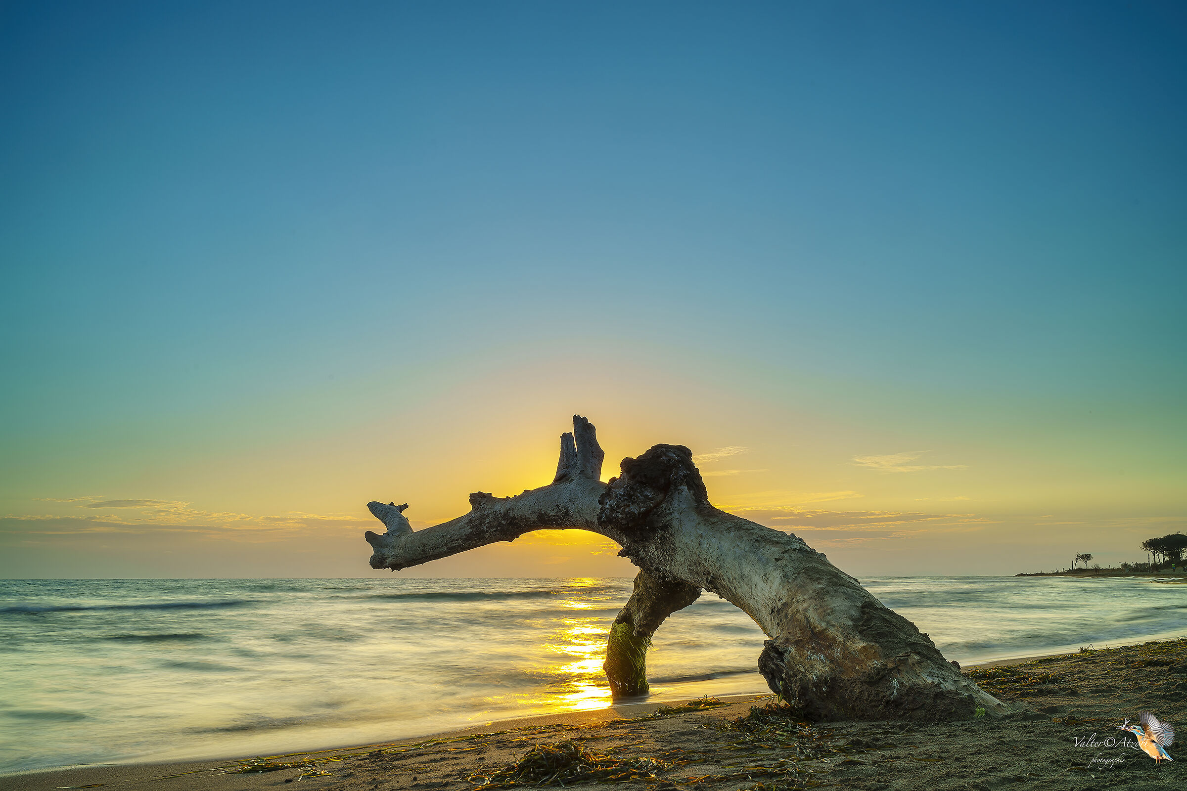 Sunset at the Alberese