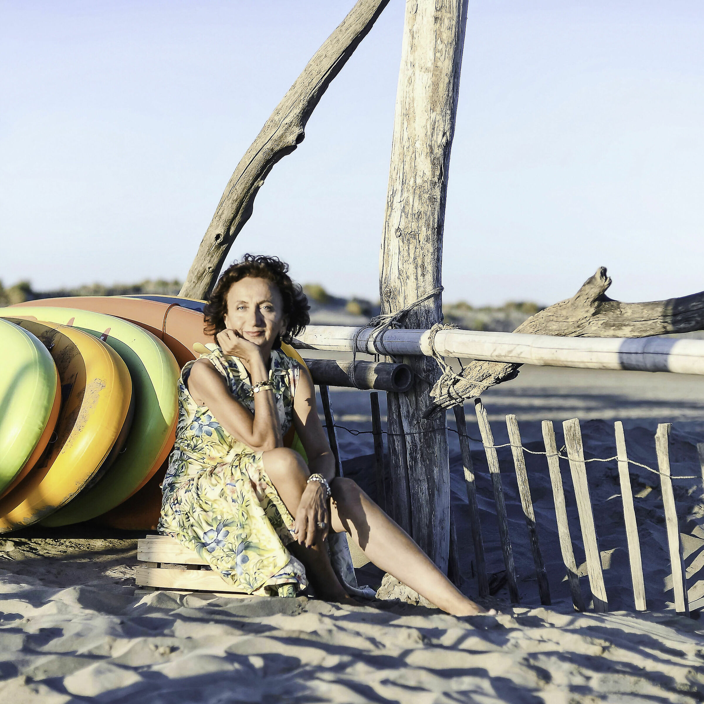 sunset over Espiguettes plage