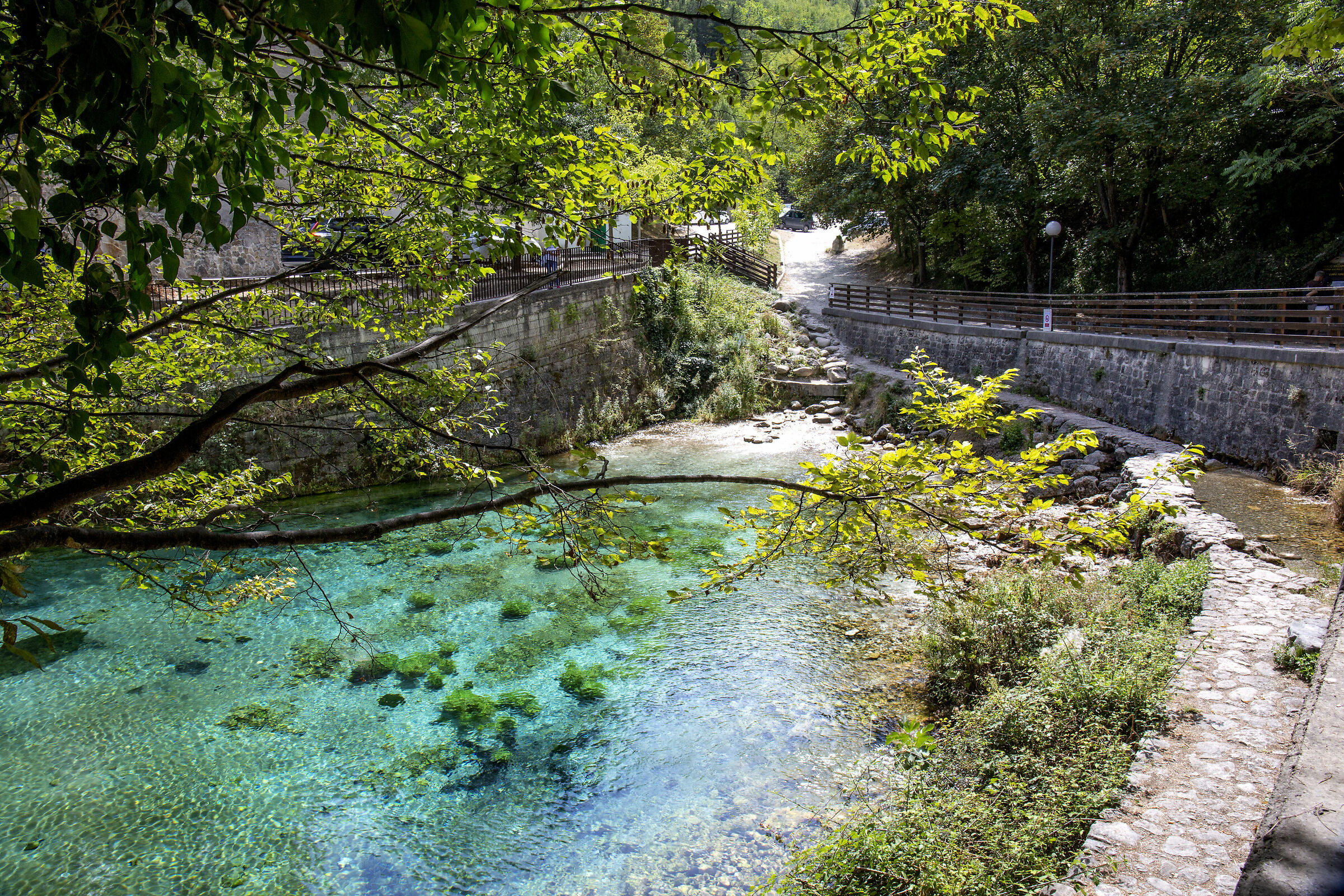 sorgente del fiume verde(usato dalla de Cecco )